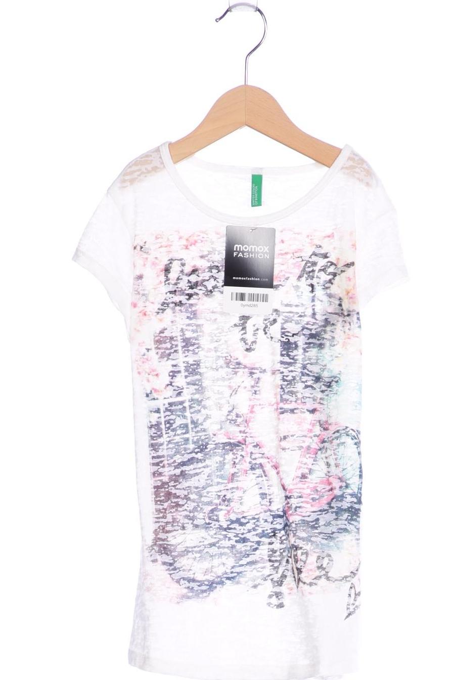 

United Colors OF Benetton Damen T-Shirt, weiß, Gr. 128