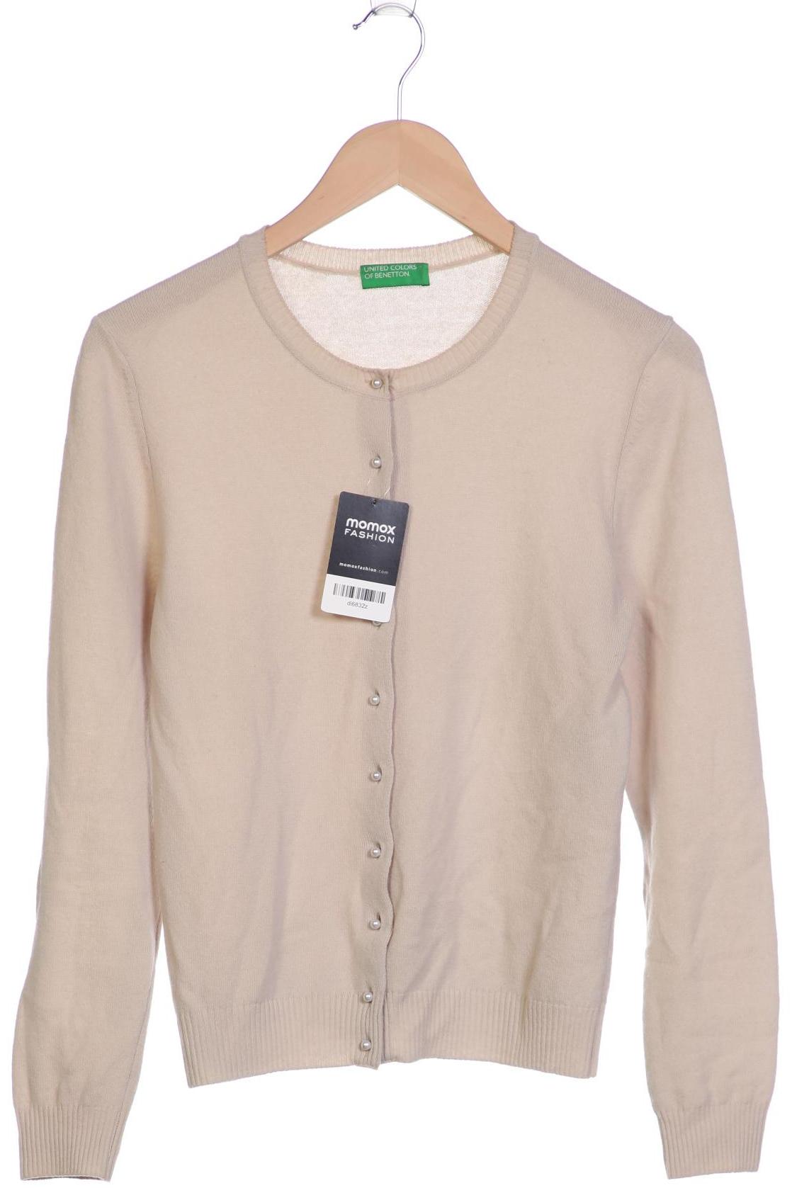 

United Colors OF Benetton Damen Strickjacke, cremeweiß, Gr. 34