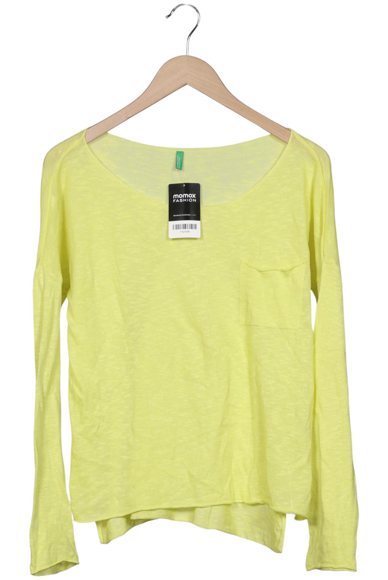 

United Colors OF Benetton Damen Pullover, gelb, Gr. 36