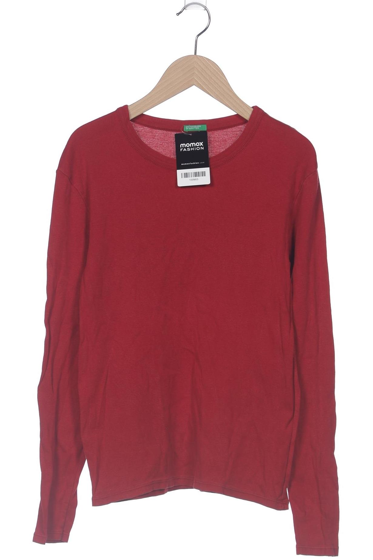 

United Colors OF Benetton Damen Langarmshirt, rot, Gr. 30