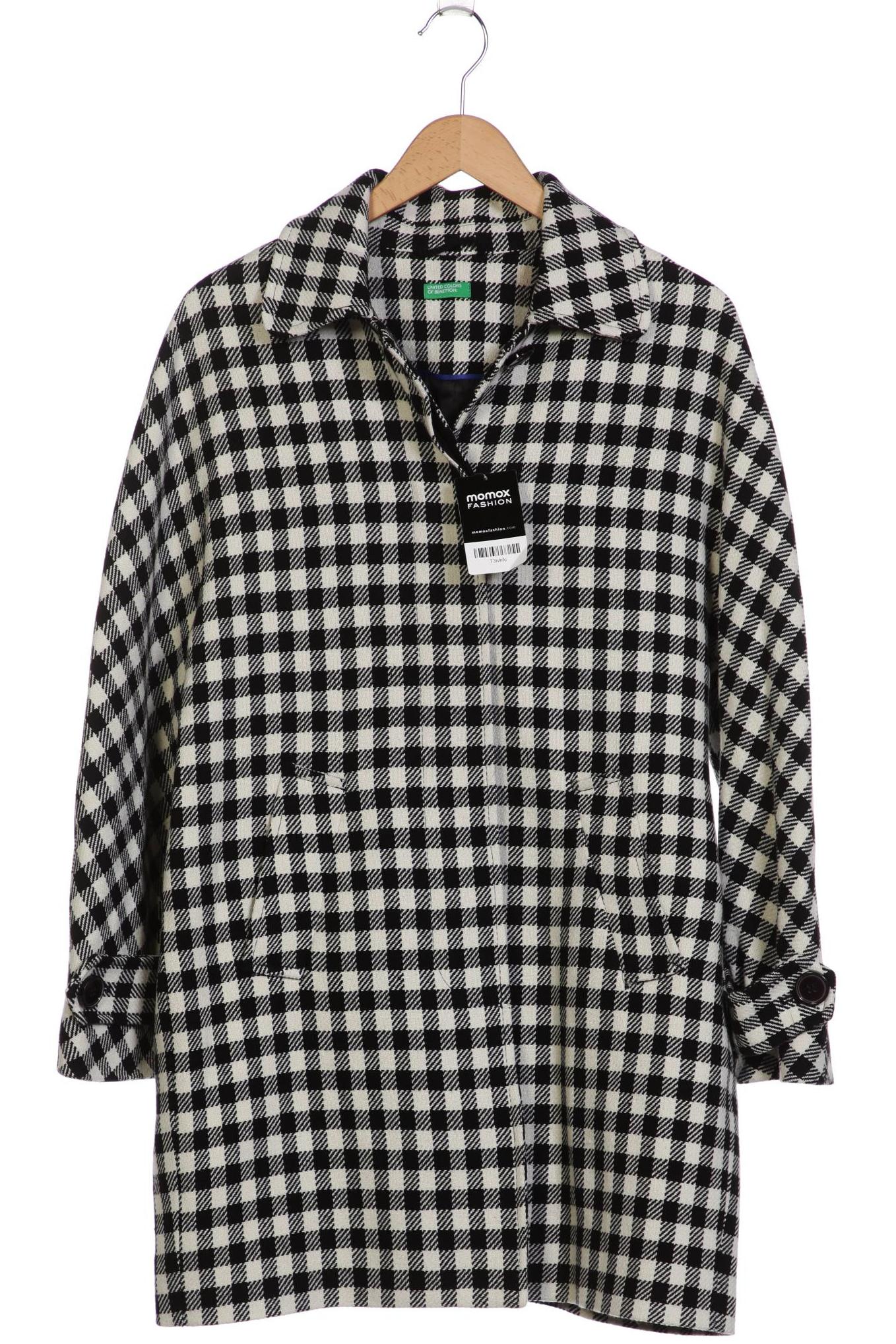 

United Colors OF Benetton Damen Mantel, schwarz, Gr. 36