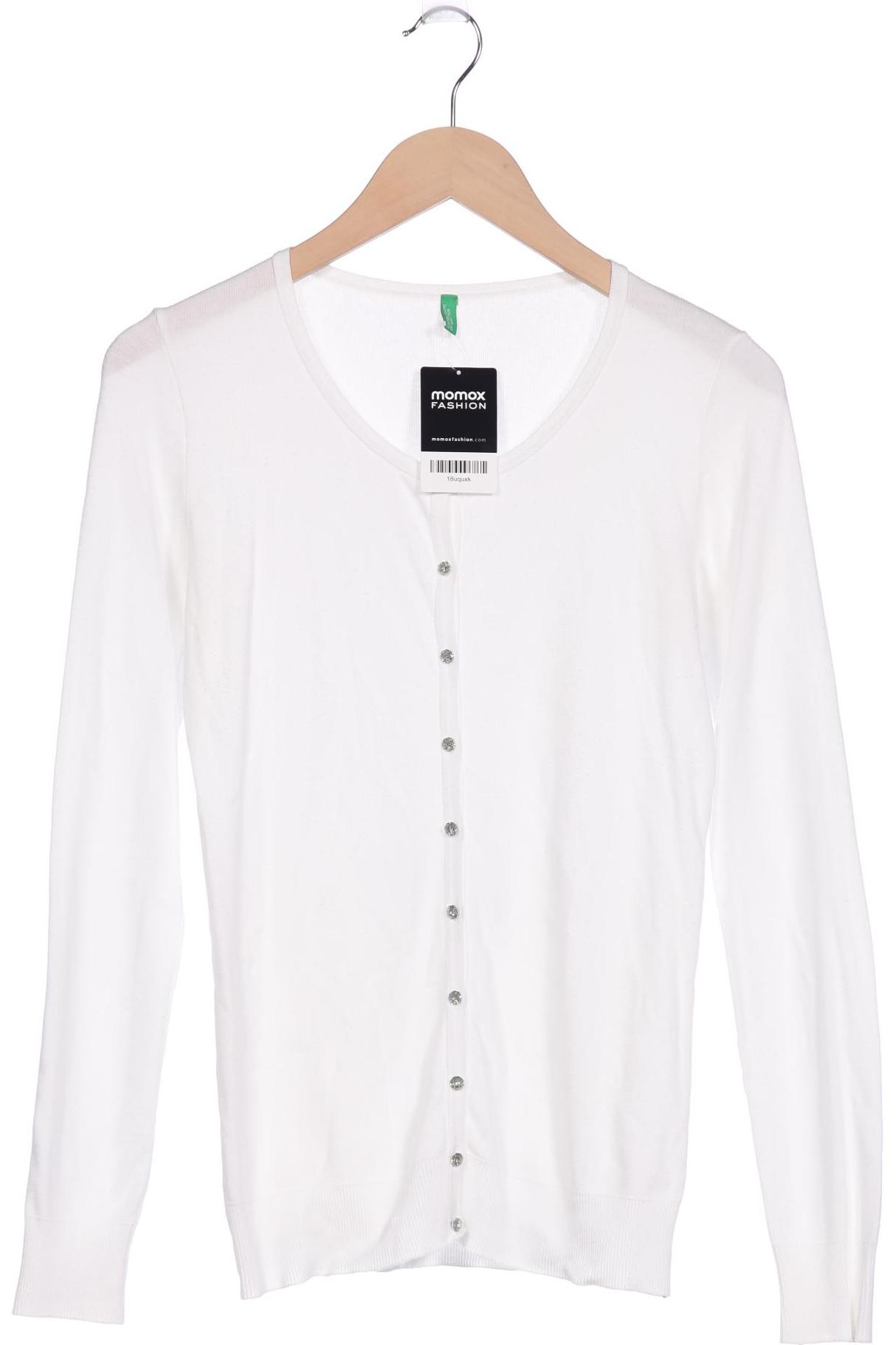 

United Colors OF Benetton Damen Strickjacke, weiß, Gr. 42