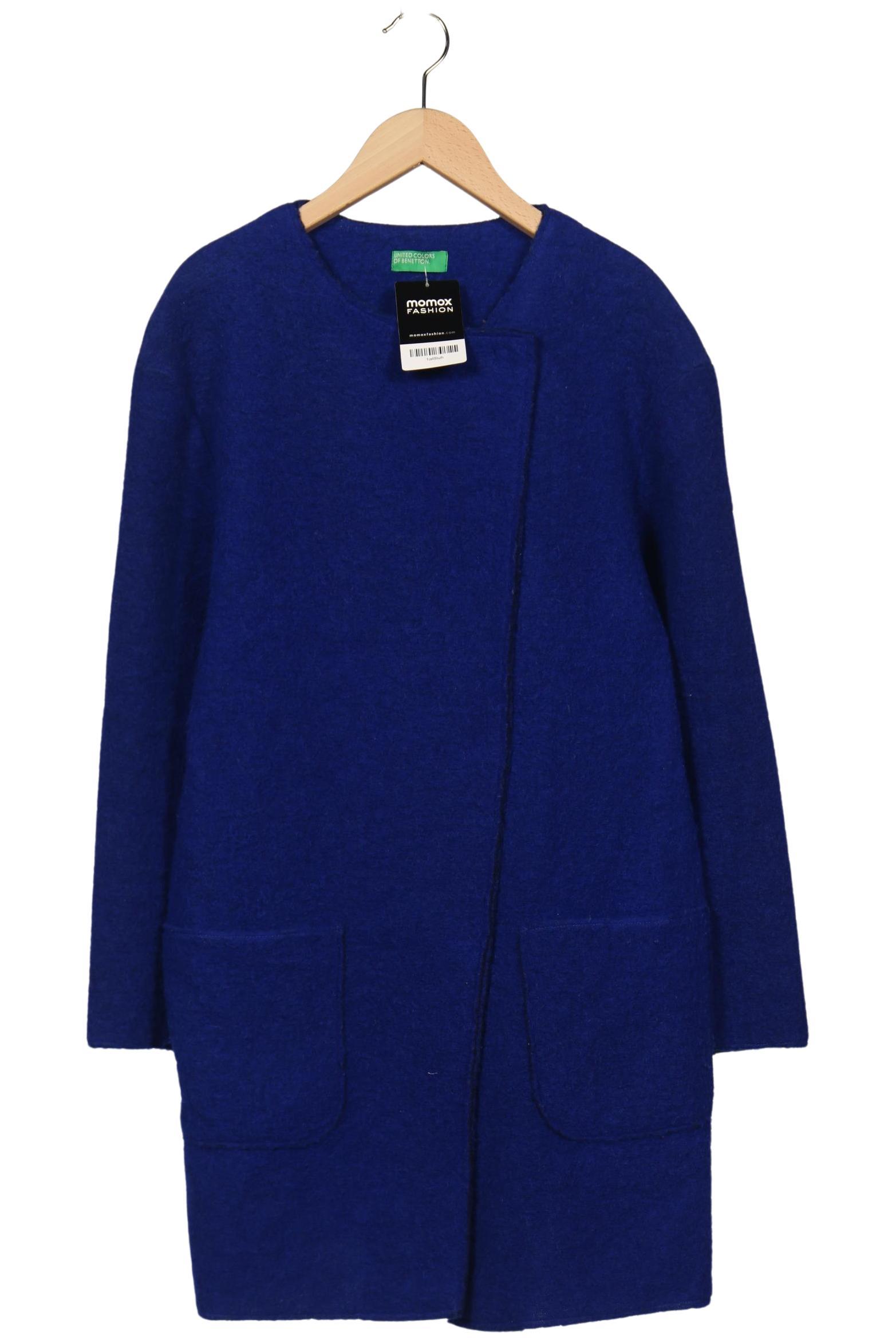 

United Colors OF Benetton Damen Mantel, blau, Gr. 34
