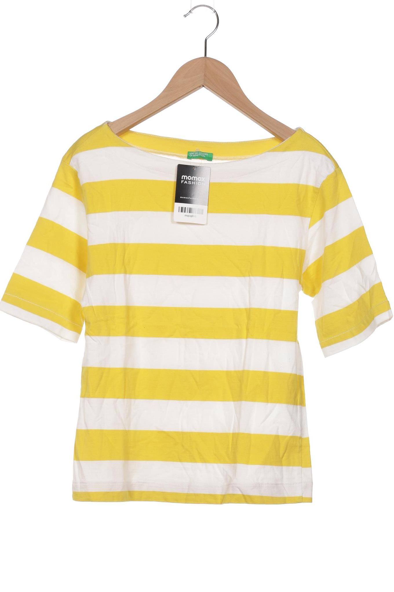 

United Colors OF Benetton Damen T-Shirt, gelb, Gr. 34