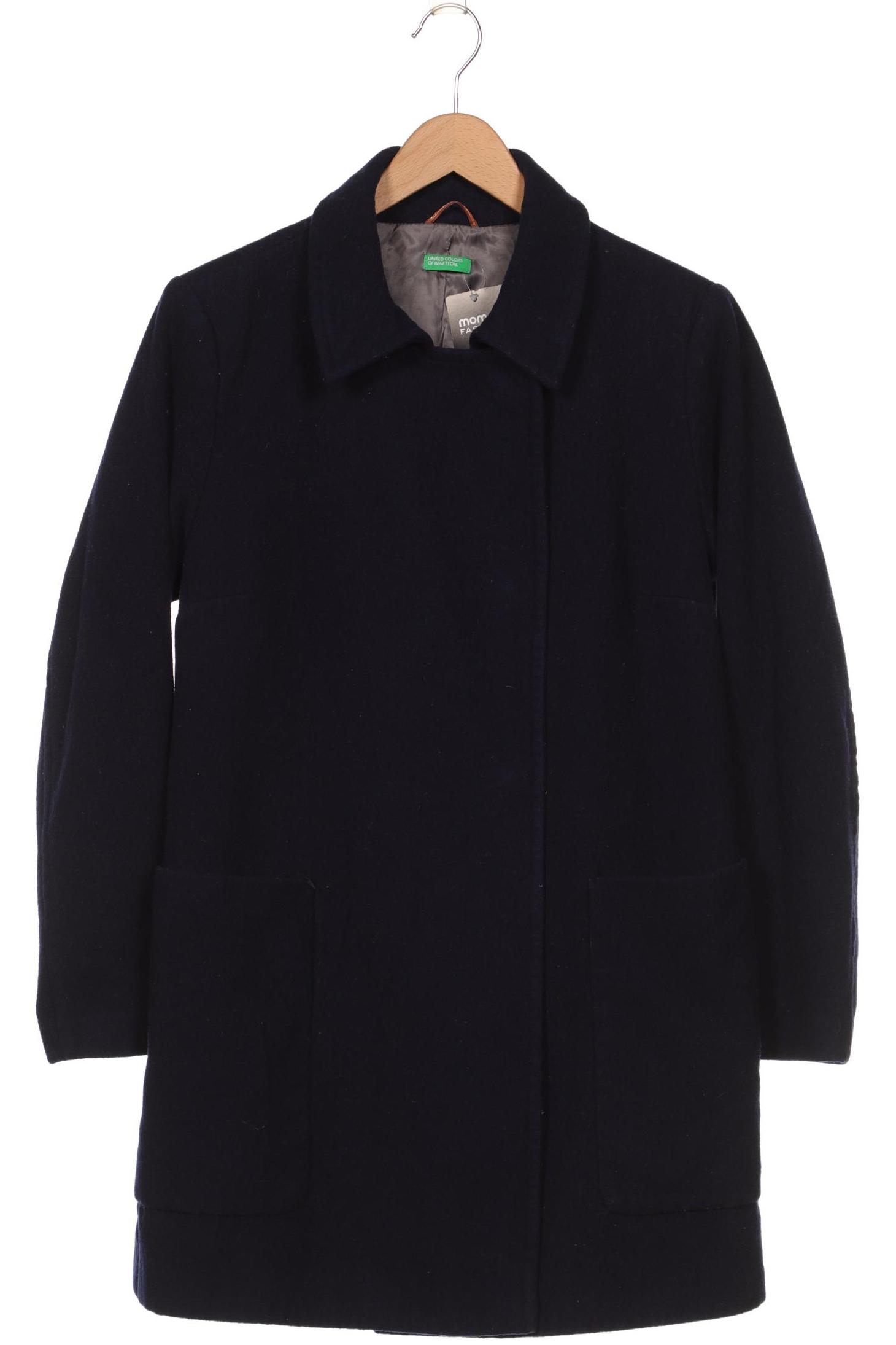 

United Colors OF Benetton Damen Mantel, marineblau, Gr. 44