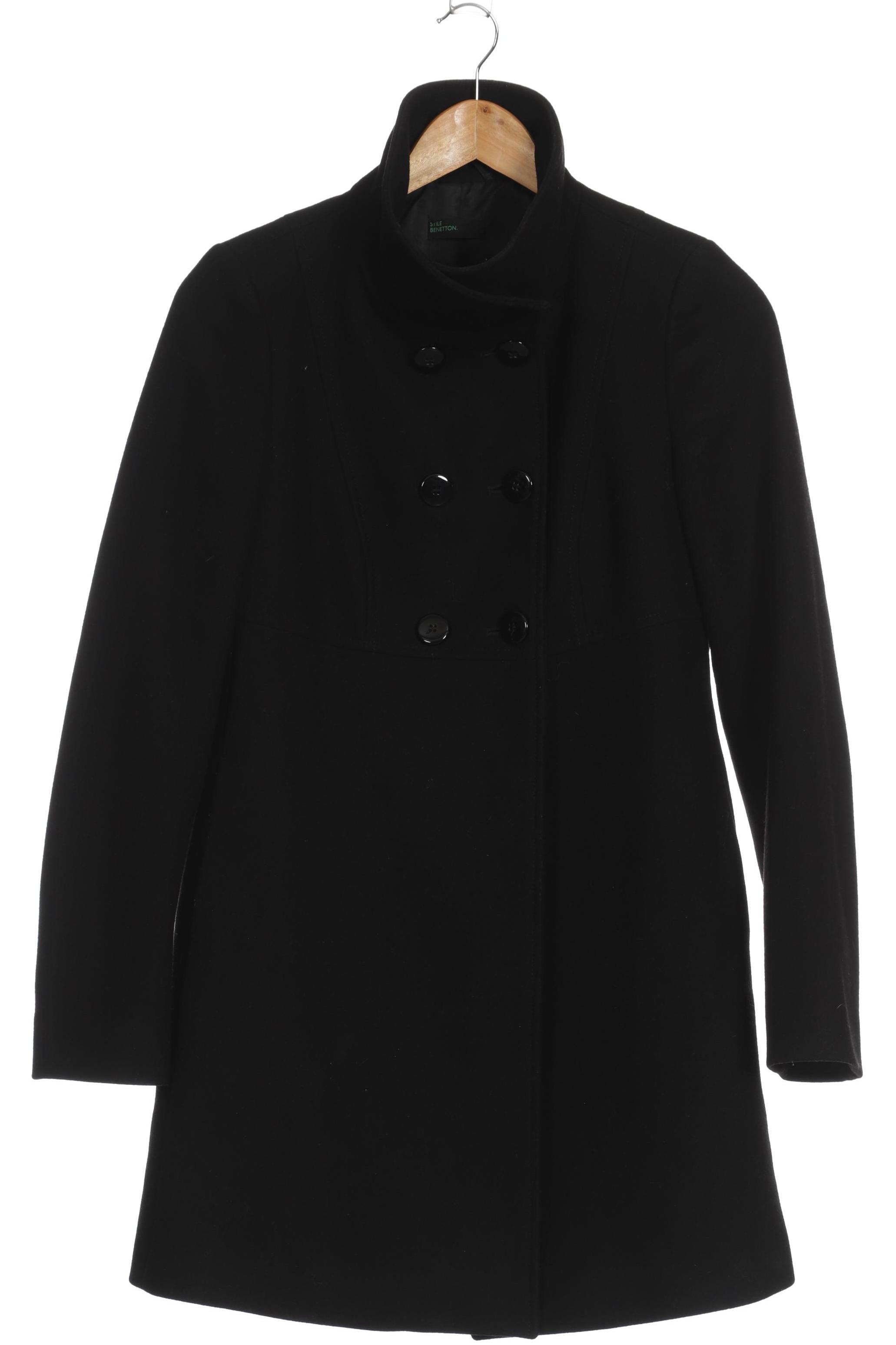 

United Colors OF Benetton Damen Mantel, schwarz, Gr. 40