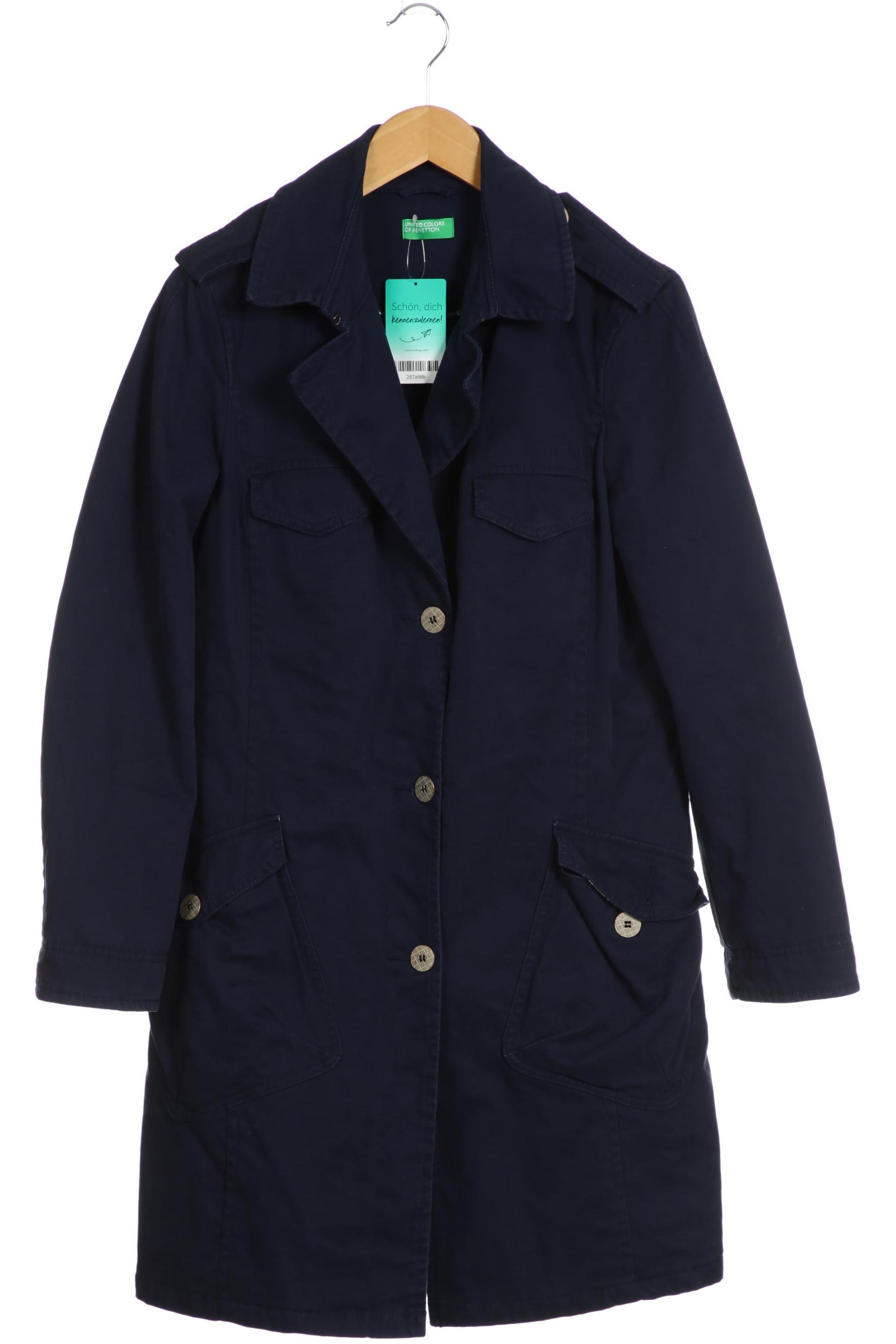 

United Colors OF Benetton Damen Mantel, blau, Gr. 44
