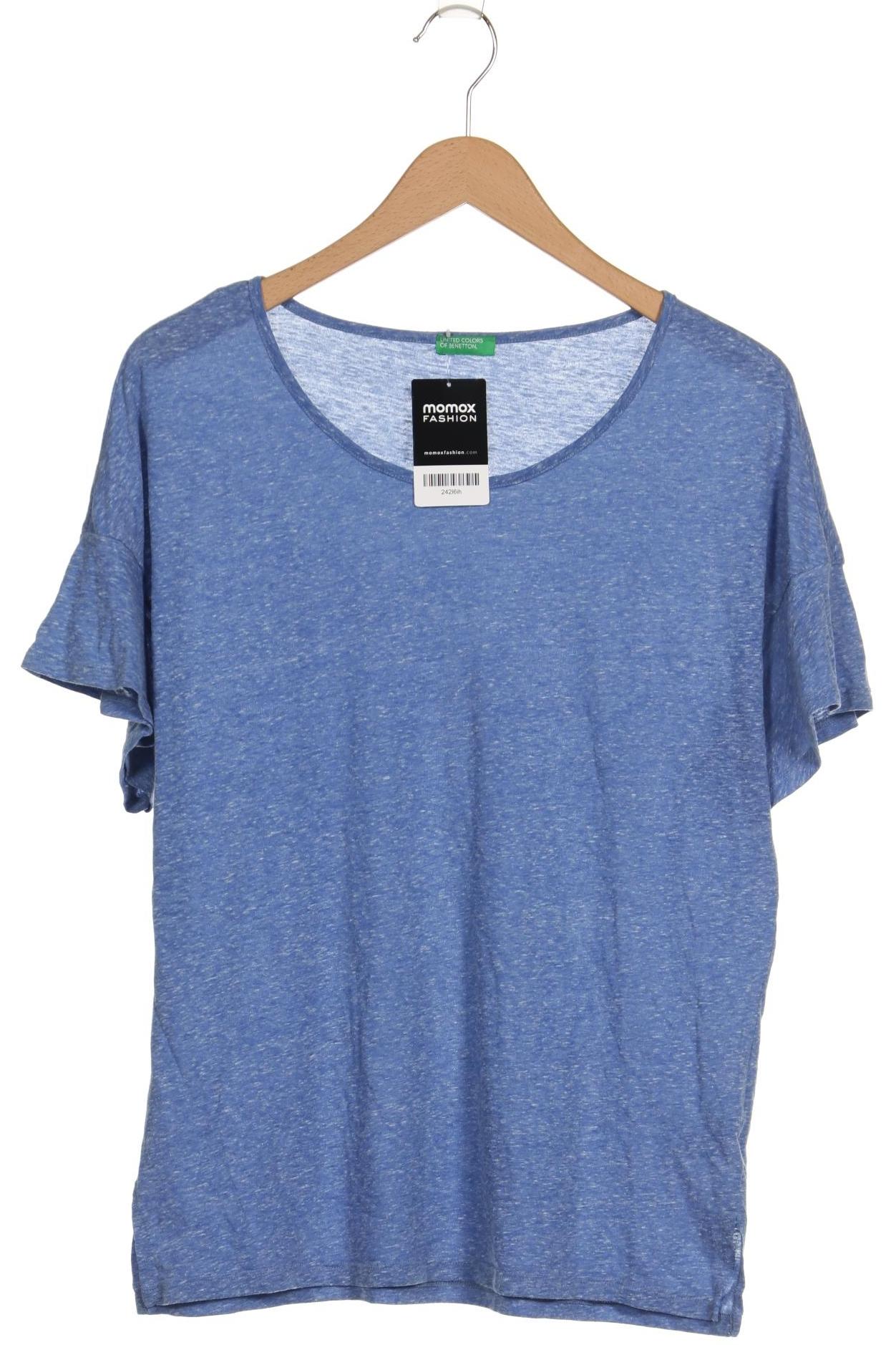 

United Colors OF Benetton Damen T-Shirt, blau, Gr. 38
