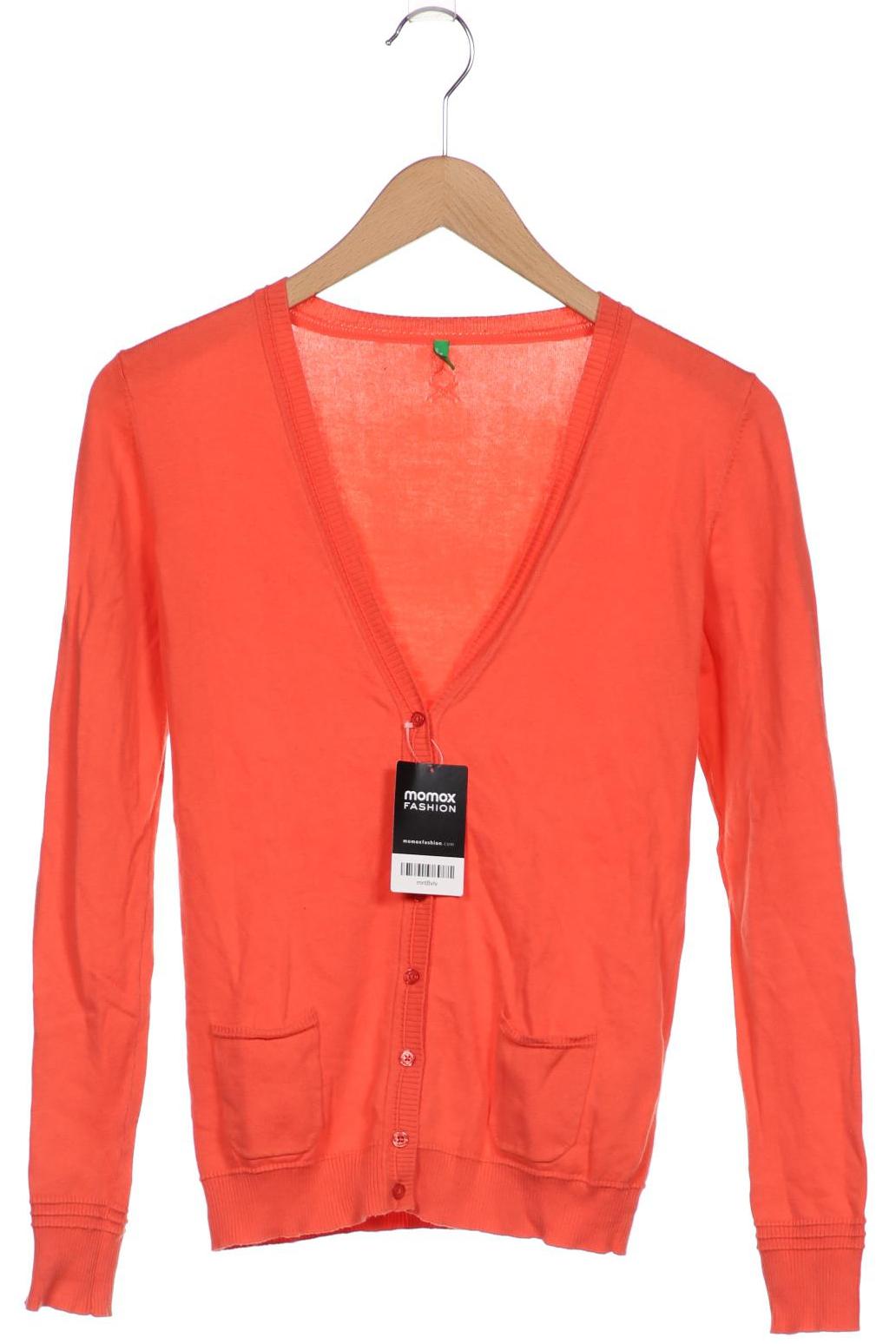 

UNITED COLORS OF BENETTON Damen Strickjacke, orange