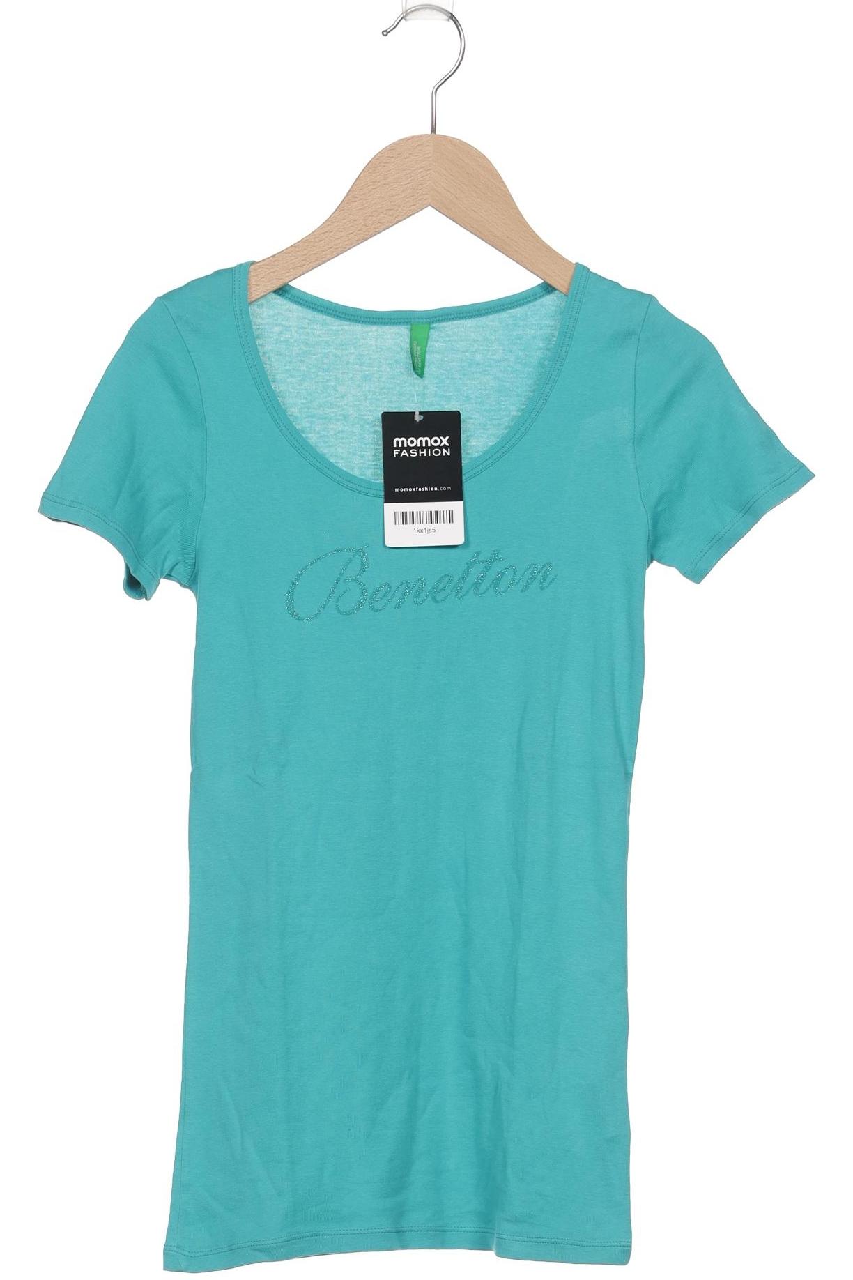 

United Colors OF Benetton Damen T-Shirt, türkis, Gr. 34