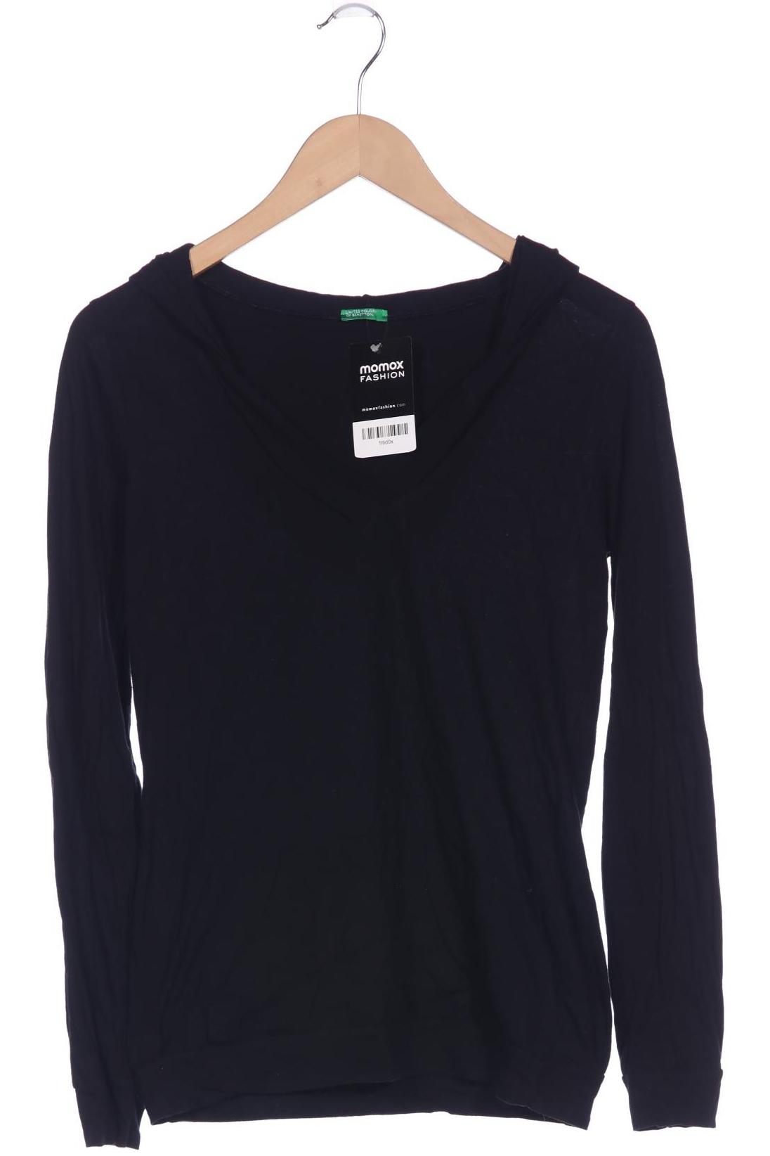 

United Colors OF Benetton Damen Langarmshirt, schwarz, Gr. 36