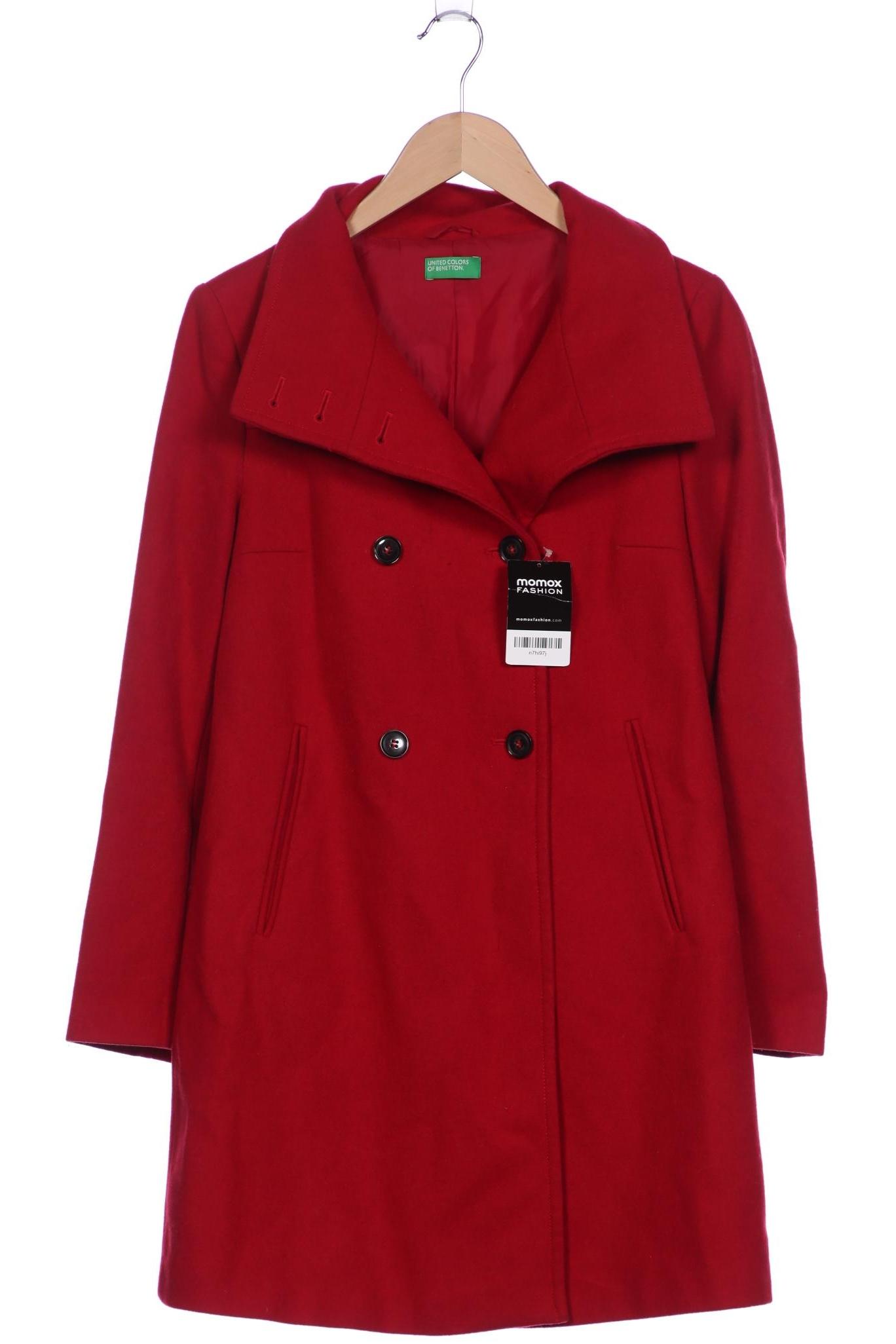 

United Colors OF Benetton Damen Mantel, rot, Gr. 34