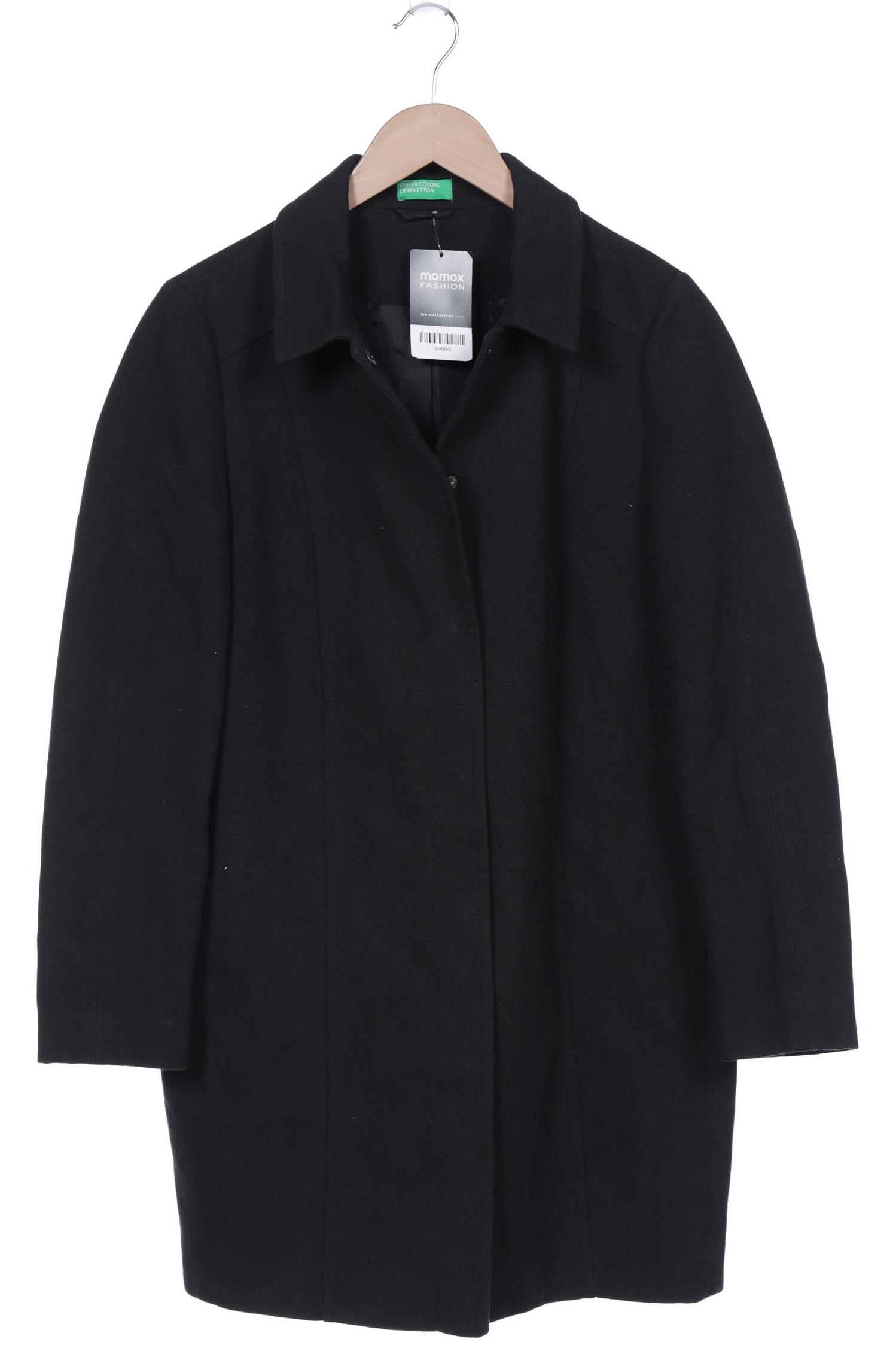 

United Colors OF Benetton Damen Mantel, schwarz, Gr. 44