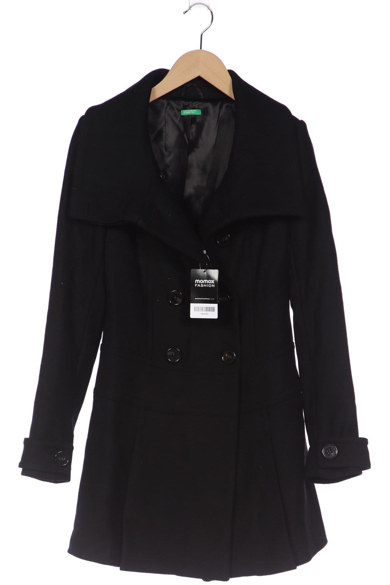 

UNITED COLORS OF BENETTON Damen Mantel, schwarz