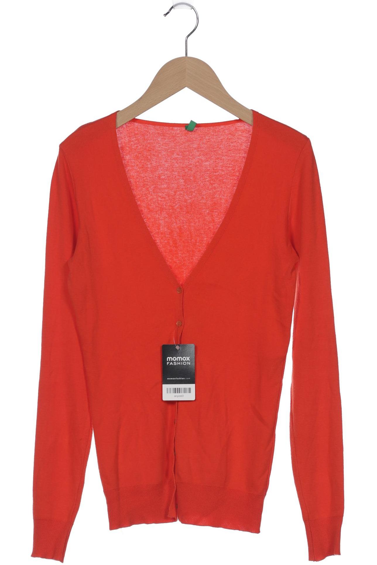 

United Colors OF Benetton Damen Strickjacke, orange, Gr. 34