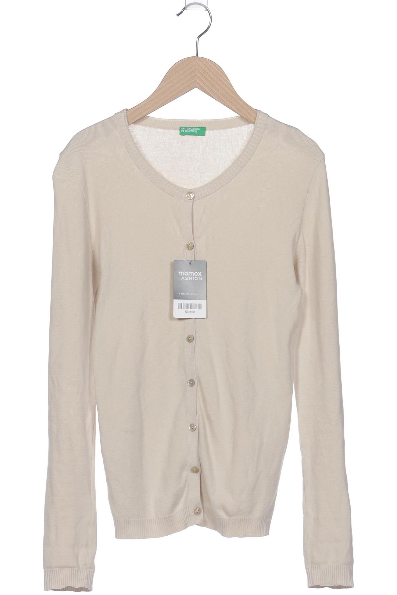 

United Colors OF Benetton Damen Strickjacke, cremeweiß, Gr. 36
