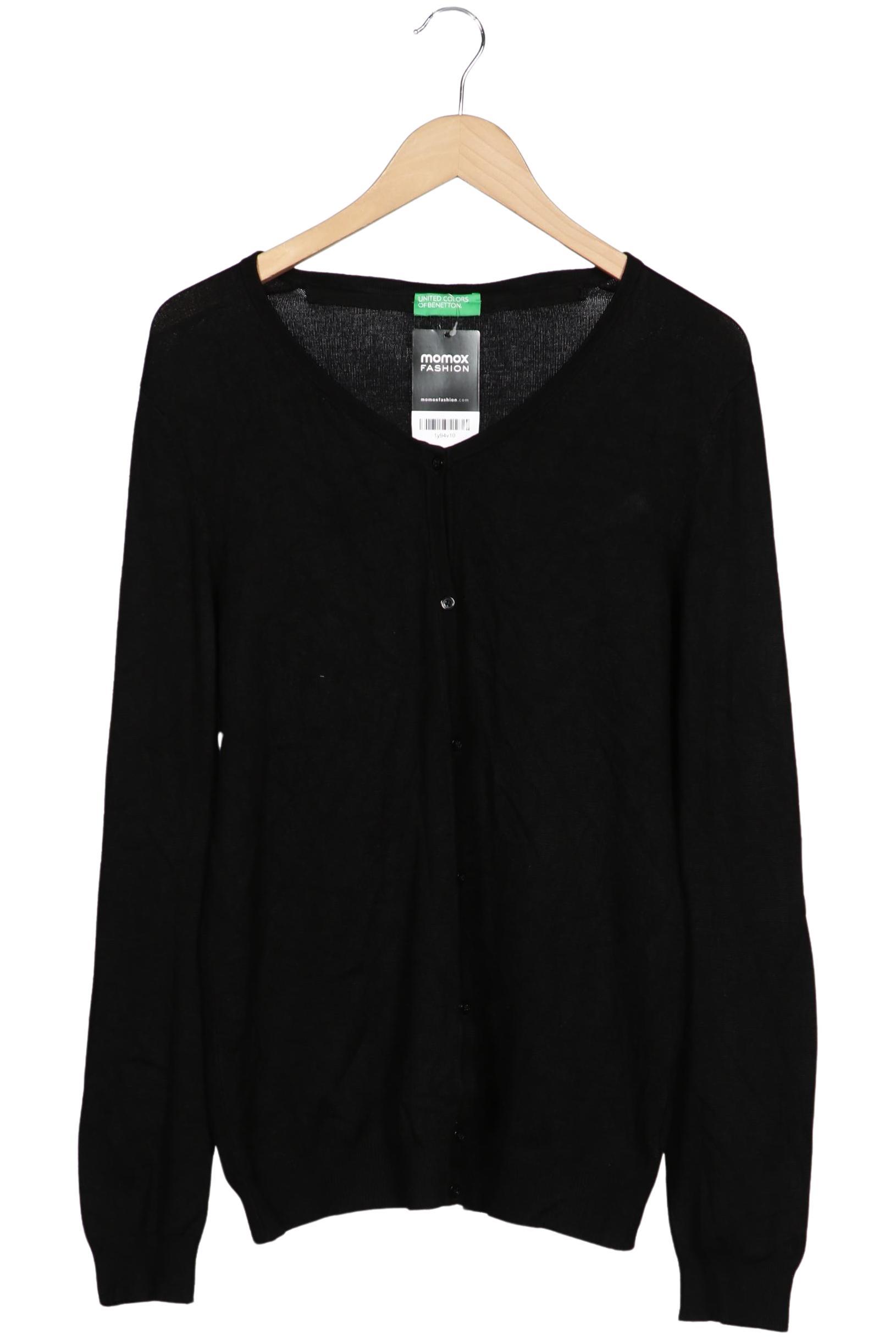 

United Colors OF Benetton Damen Strickjacke, schwarz, Gr. 38