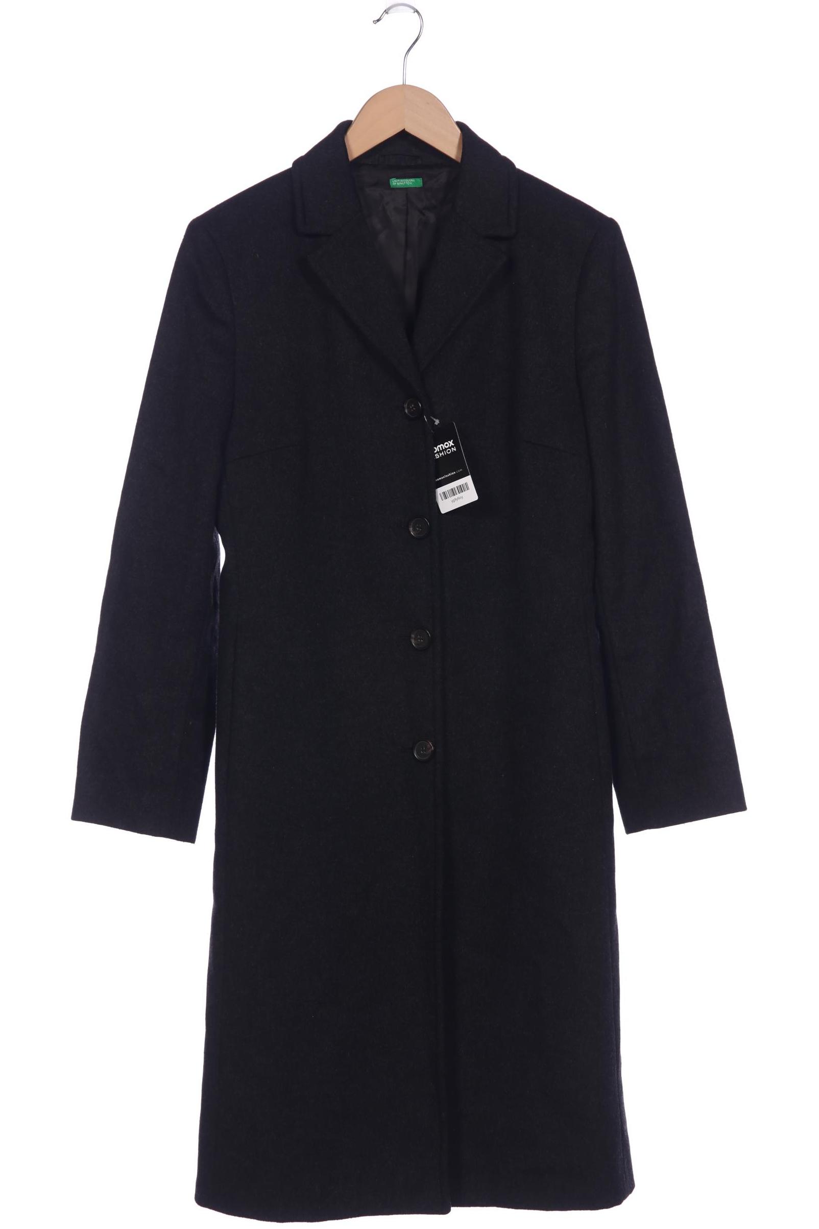 

United Colors OF Benetton Damen Mantel, schwarz, Gr. 44