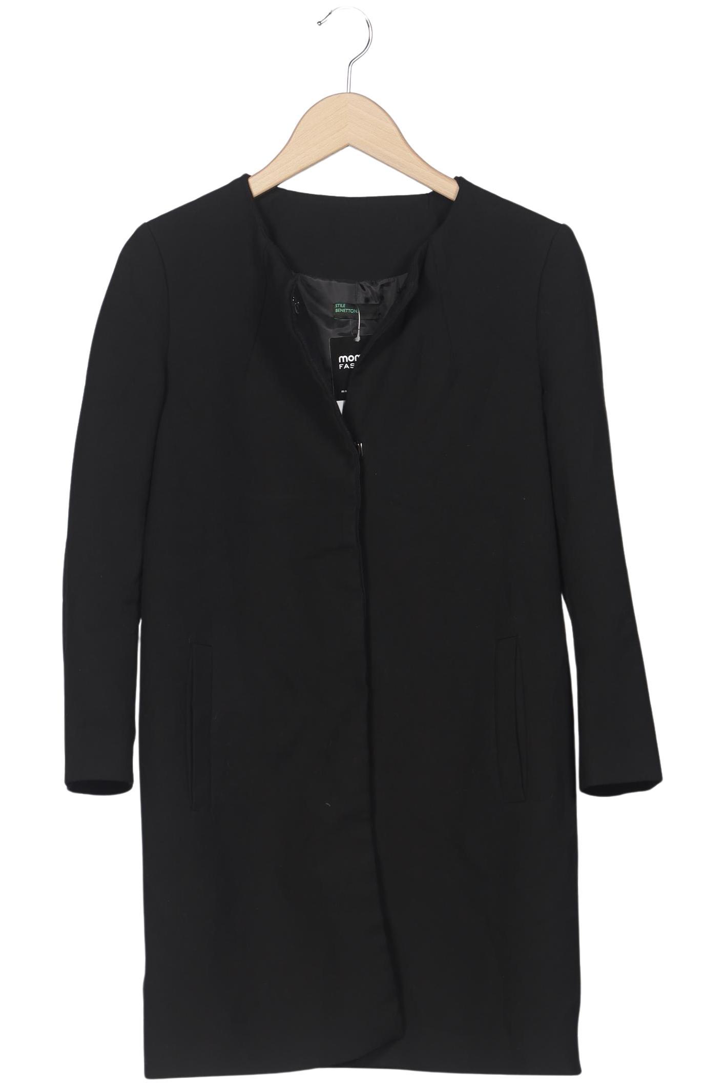 

United Colors OF Benetton Damen Mantel, schwarz, Gr. 34