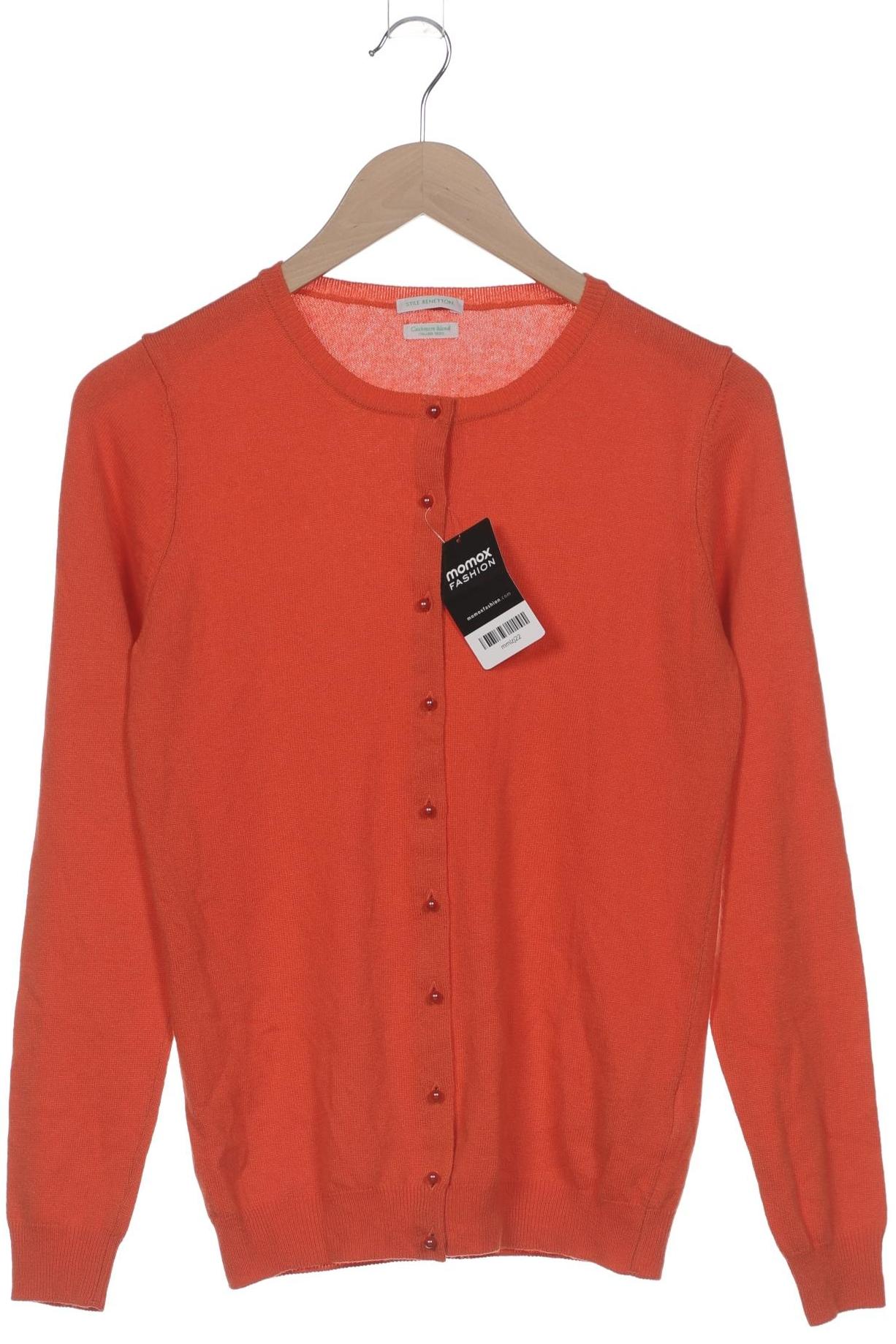 

United Colors OF Benetton Damen Strickjacke, orange, Gr. 38