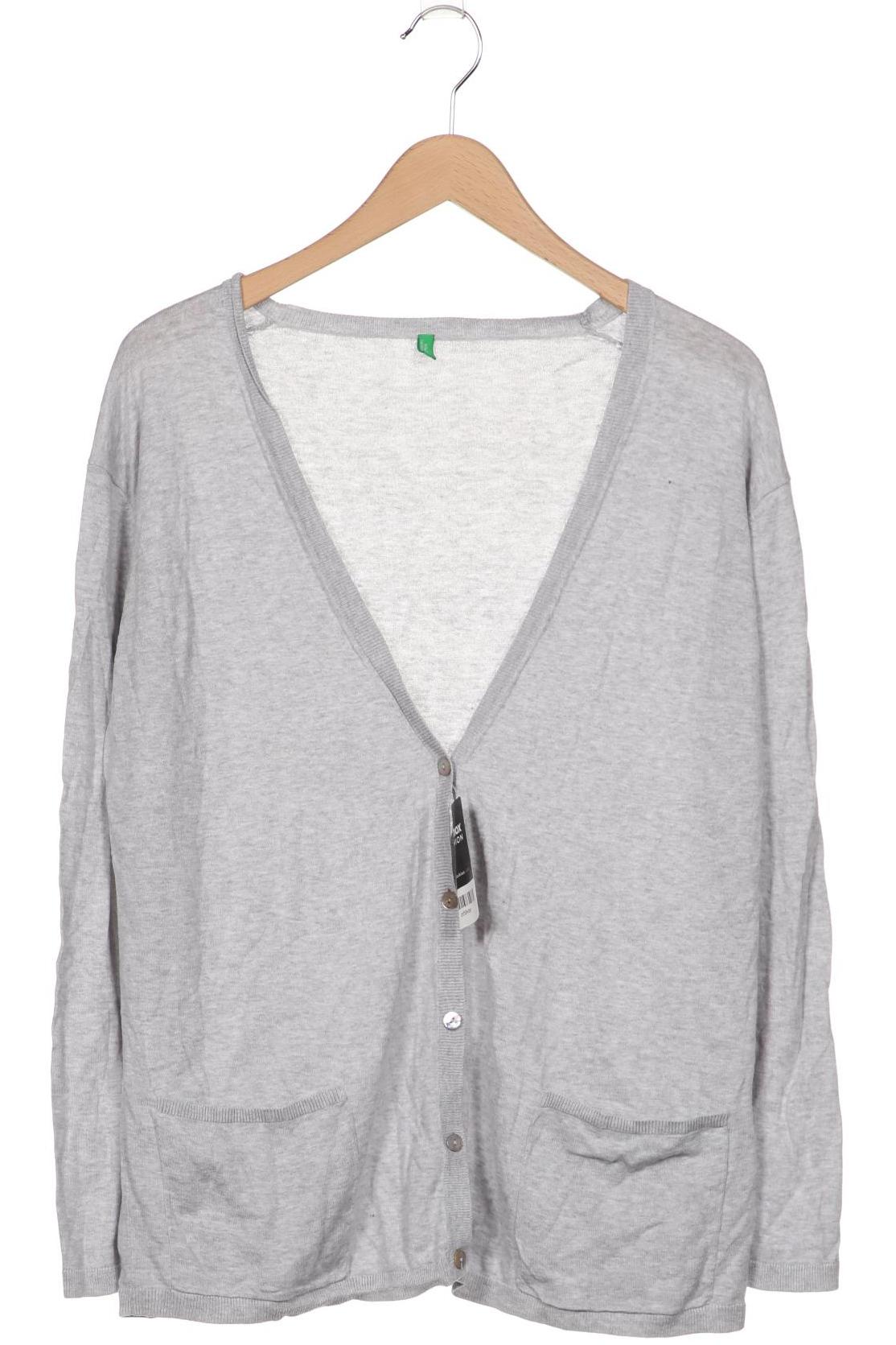 

UNITED COLORS OF BENETTON Damen Strickjacke, grau