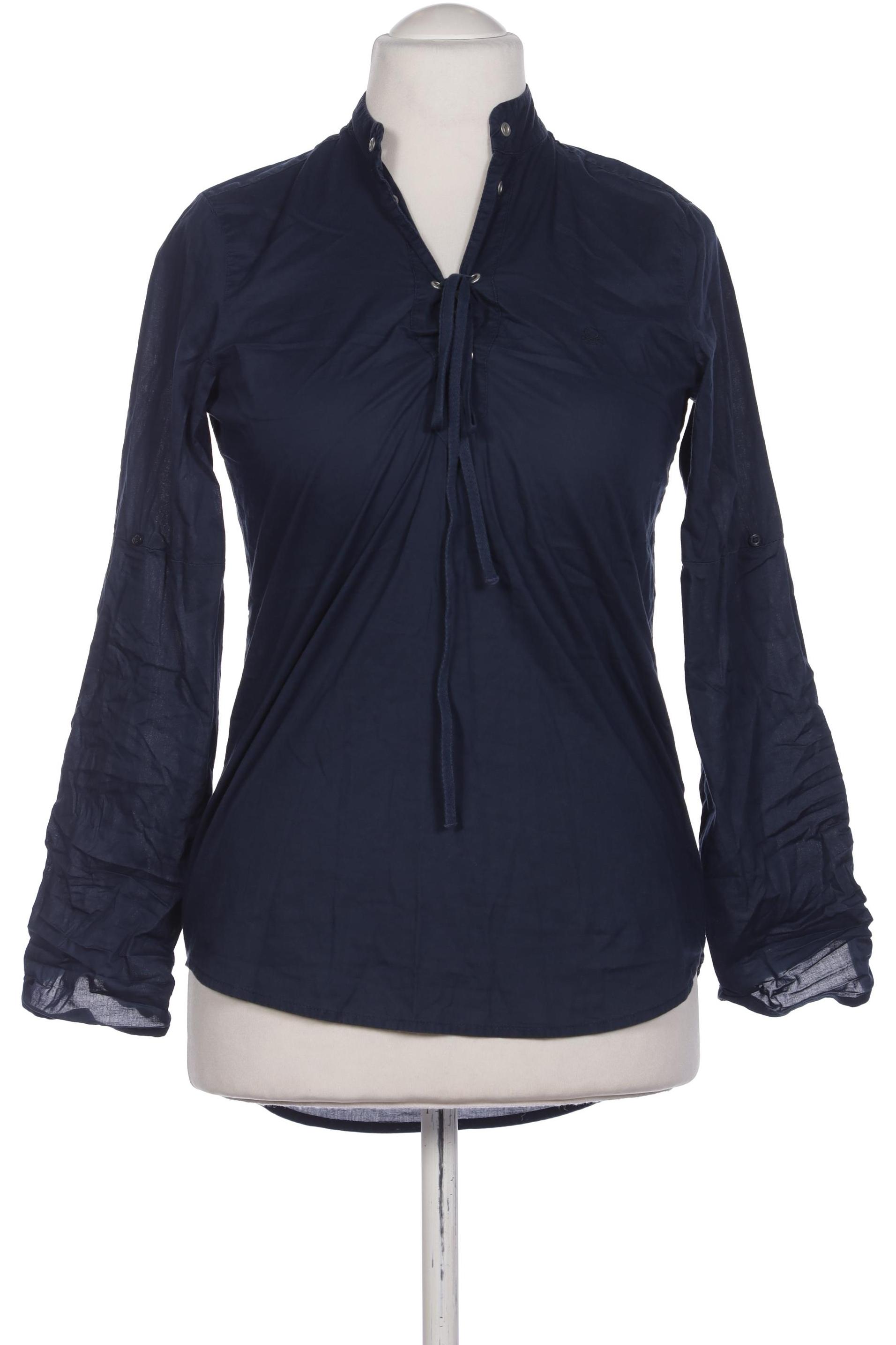 Thumbnail - United Colors OF Benetton Damen Bluse, marineblau, Gr. 38