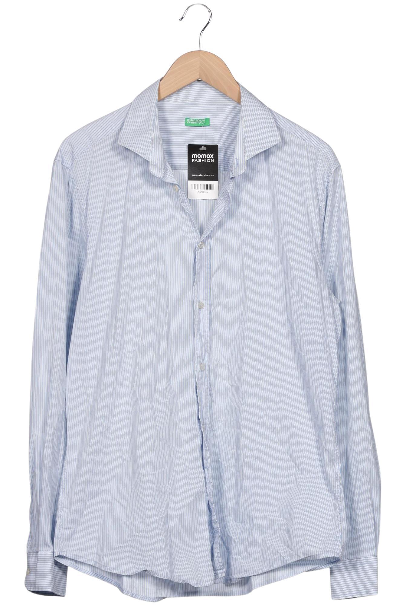 

United Colors OF Benetton Herren Hemd, hellblau, Gr. 56