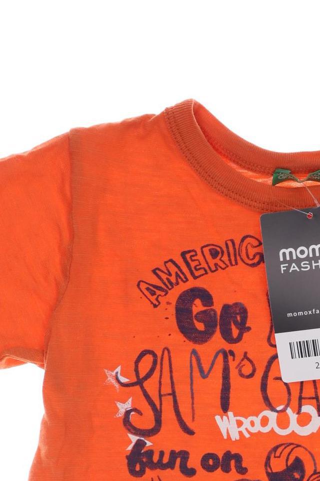 Thumbnail - United Colors OF Benetton Mädchen T-Shirt, orange, Gr. 80