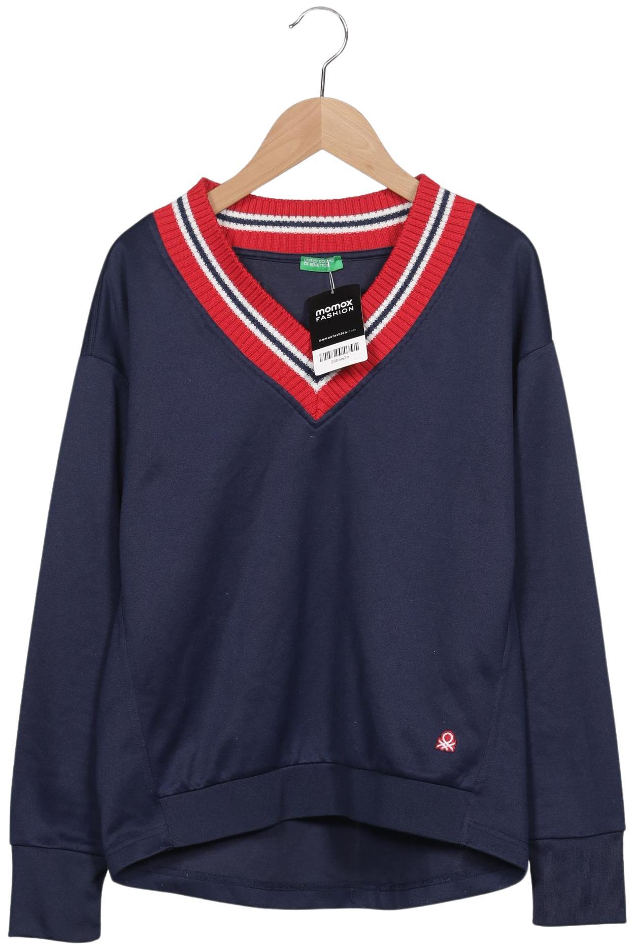 

United Colors OF Benetton Damen Sweatshirt, marineblau, Gr. 38