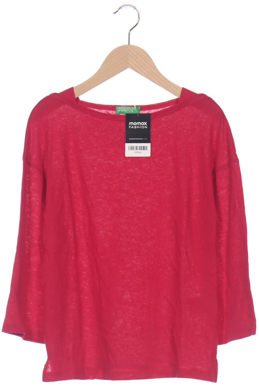 

United Colors OF Benetton Damen Langarmshirt, pink, Gr. 34