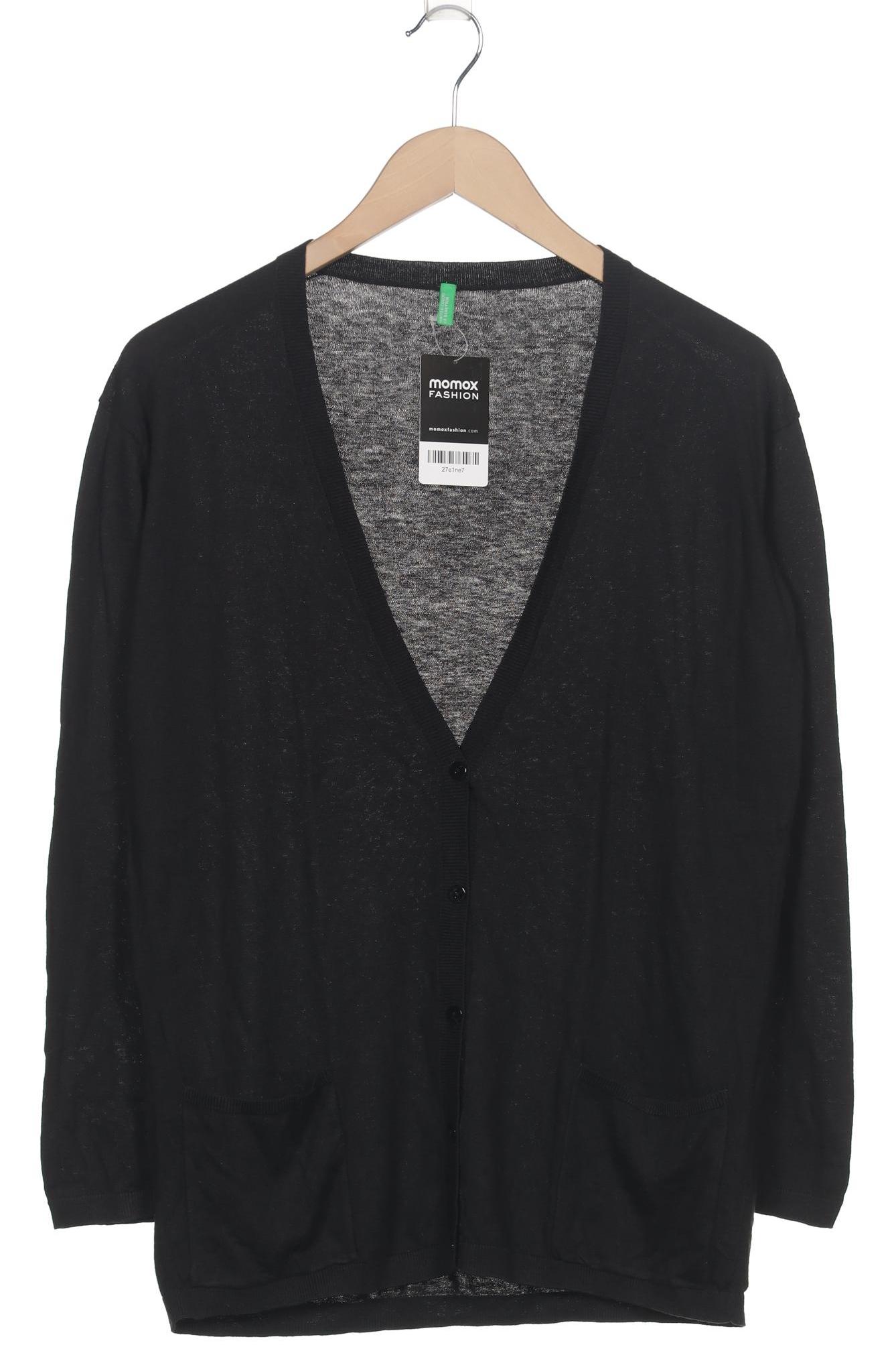 

United Colors OF Benetton Damen Strickjacke, schwarz, Gr. 36