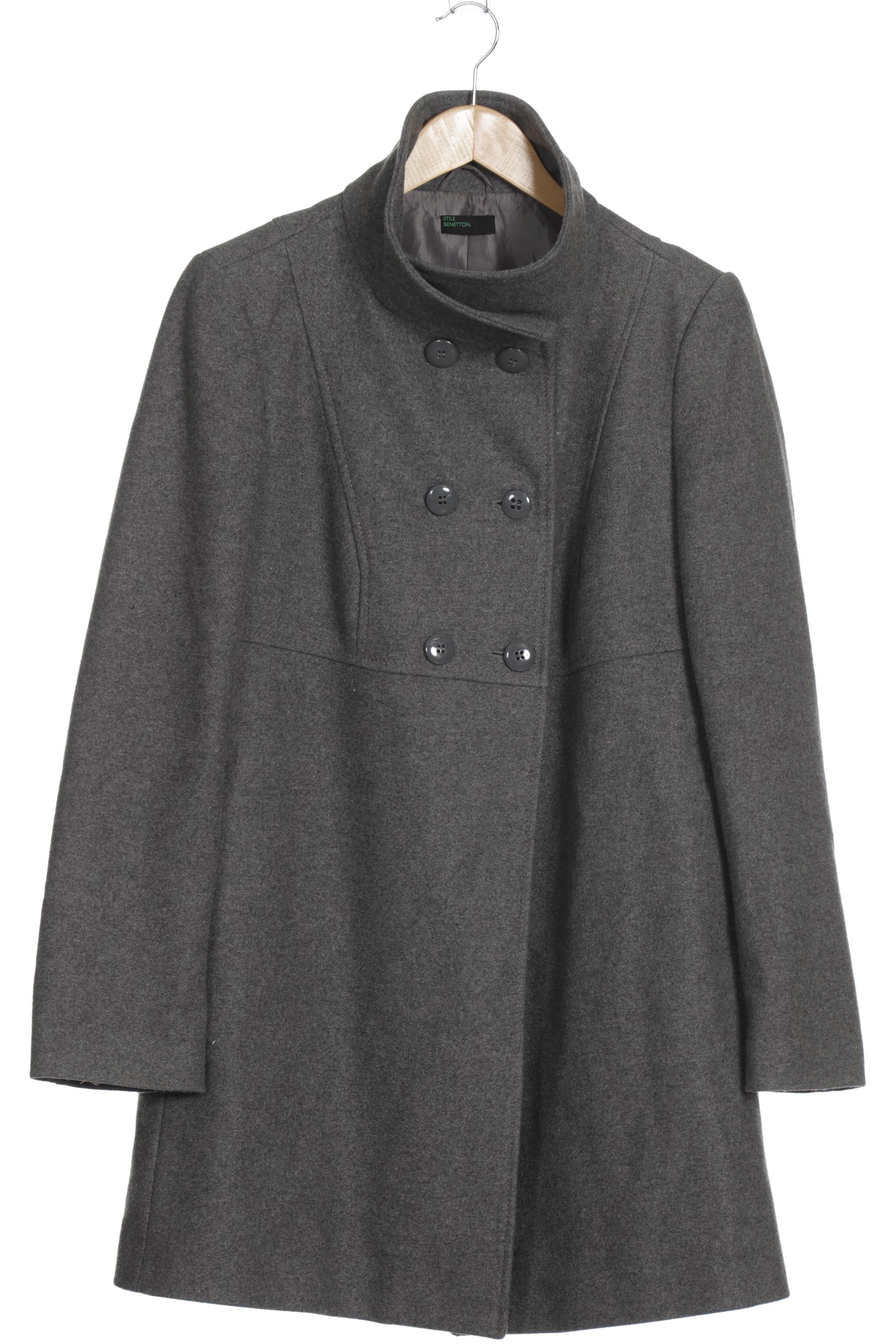 

United Colors OF Benetton Damen Mantel, grau, Gr. 46