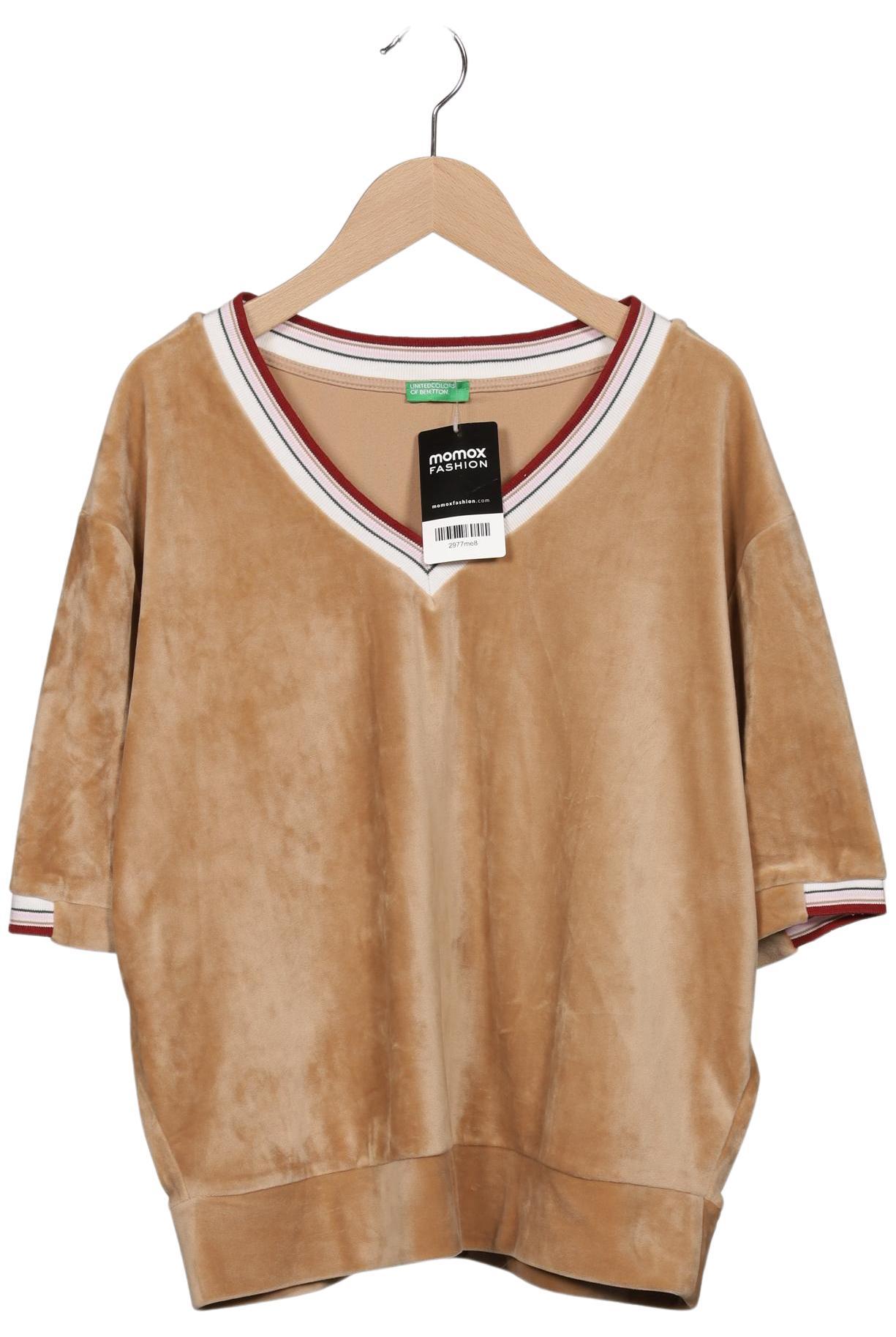 

United Colors OF Benetton Damen Sweatshirt, beige, Gr. 42