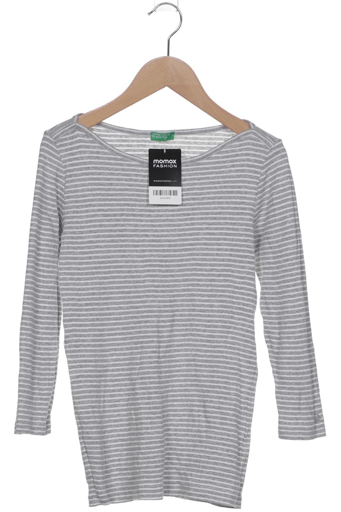 

United Colors OF Benetton Damen Langarmshirt, grau, Gr. 36