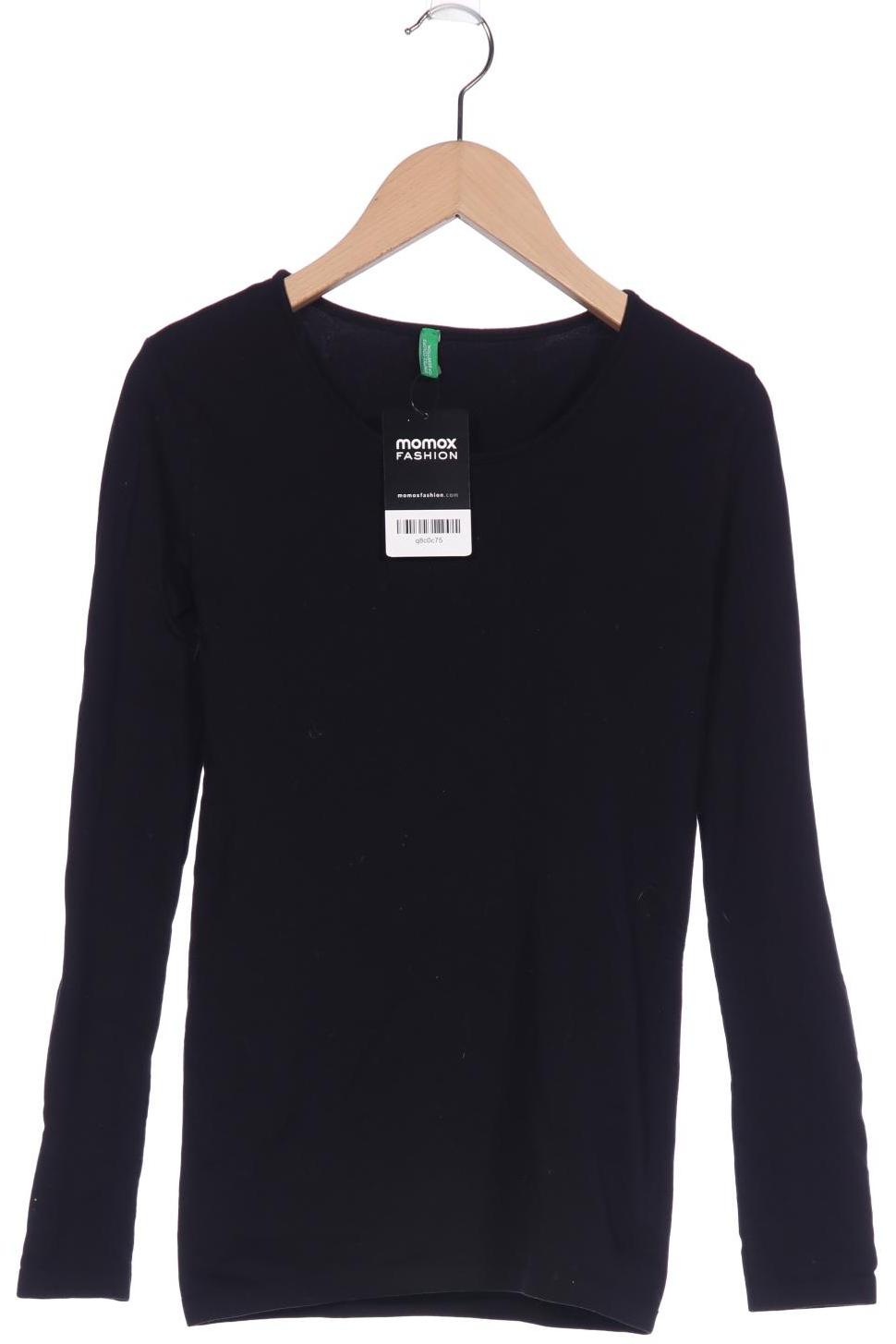 

UNITED COLORS OF BENETTON Damen Langarmshirt, schwarz