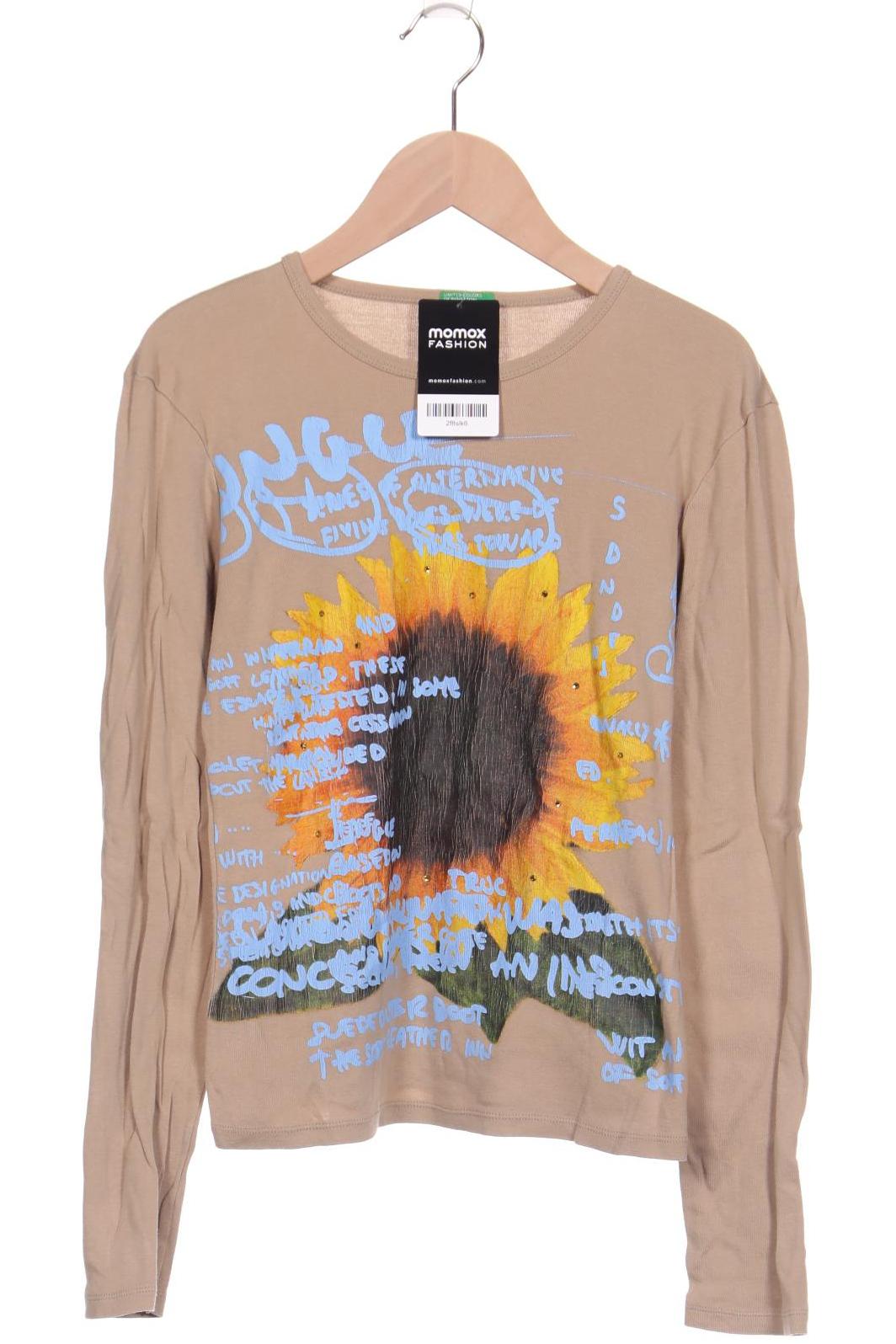 

UNITED COLORS OF BENETTON Damen Langarmshirt, beige