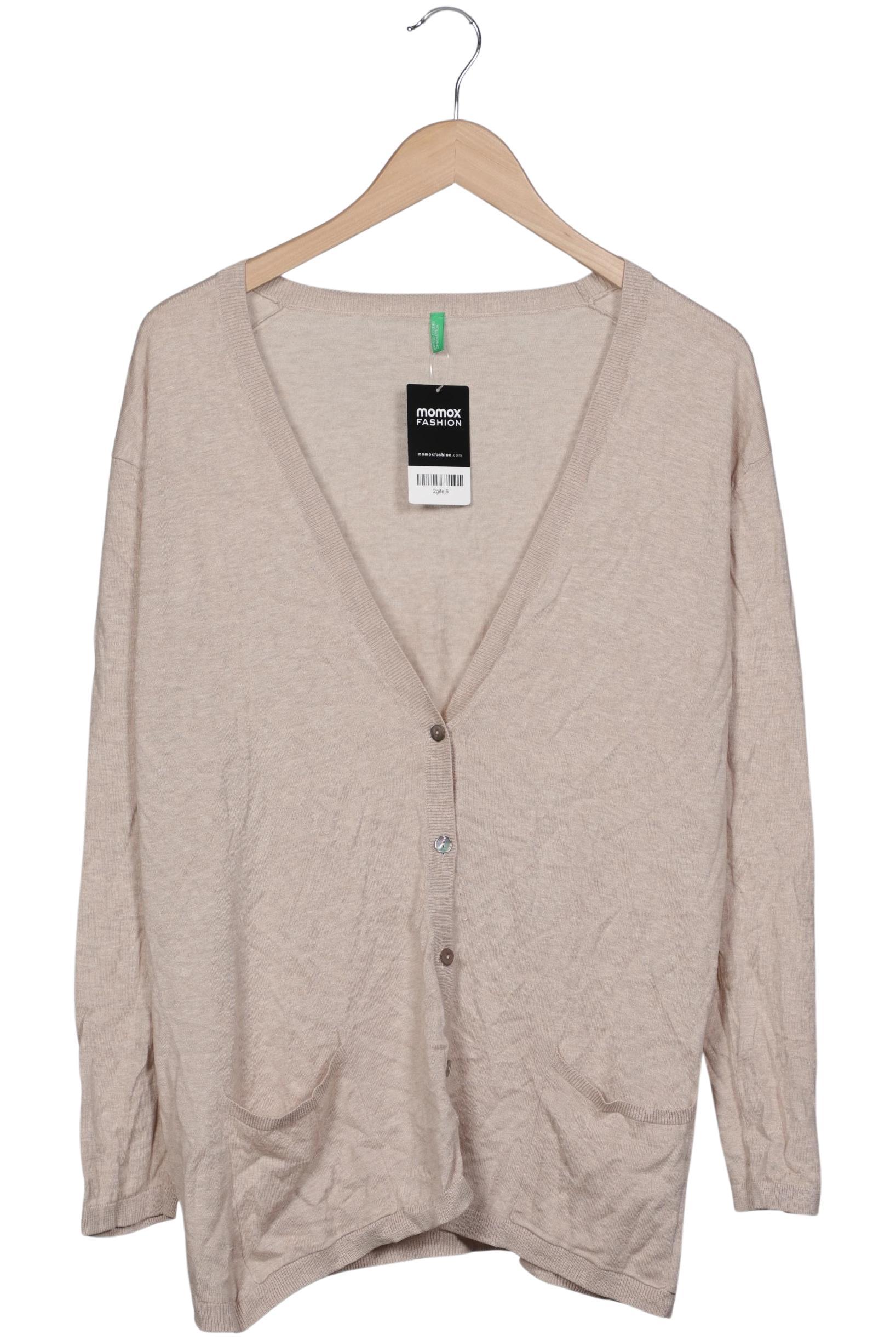 

United Colors OF Benetton Damen Strickjacke, beige, Gr. 38