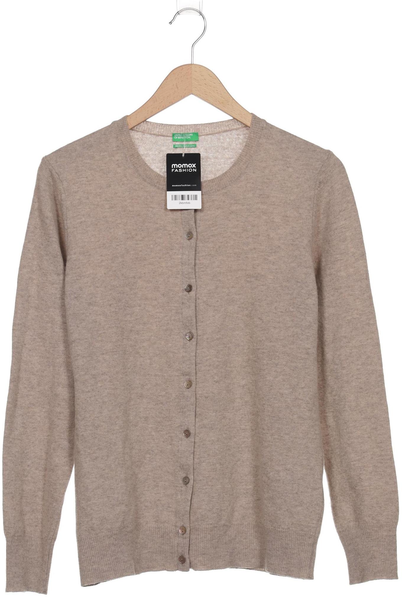

United Colors OF Benetton Damen Strickjacke, beige, Gr. 44