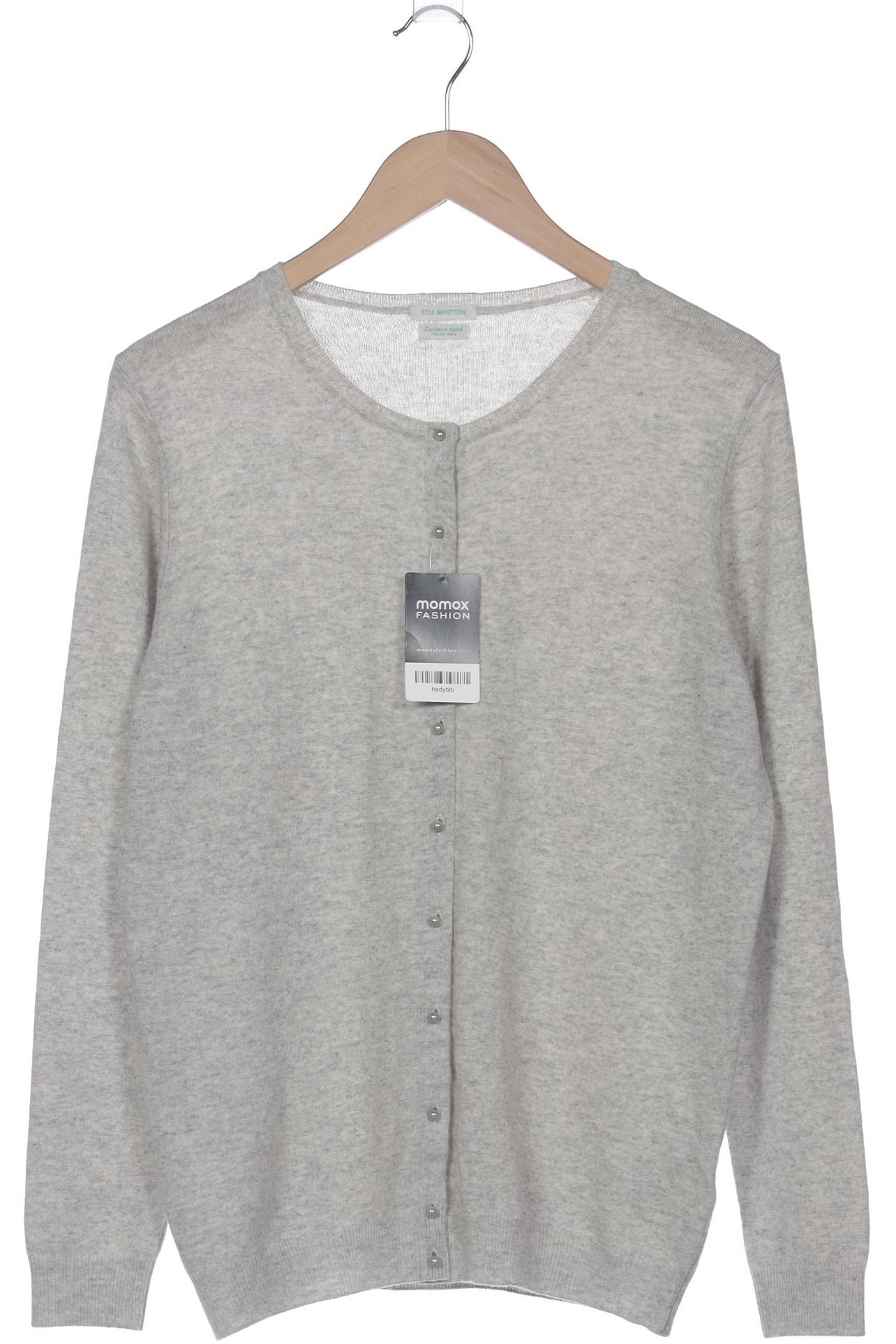 

United Colors OF Benetton Damen Strickjacke, grau, Gr. 44