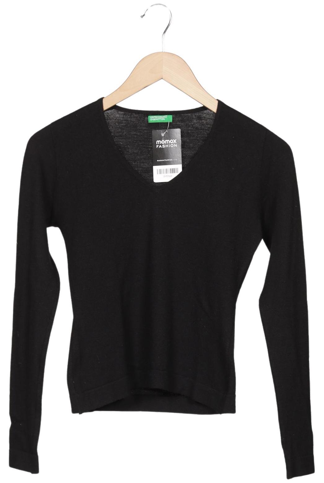 

United Colors OF Benetton Damen Pullover, schwarz, Gr. 34