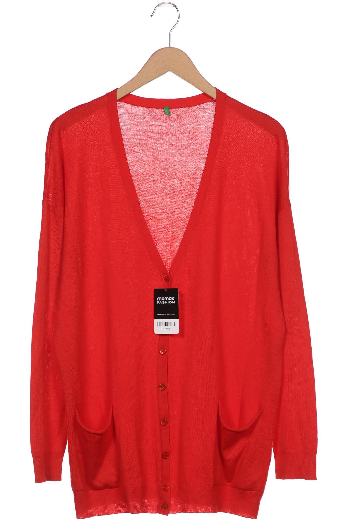 

UNITED COLORS OF BENETTON Damen Strickjacke, rot