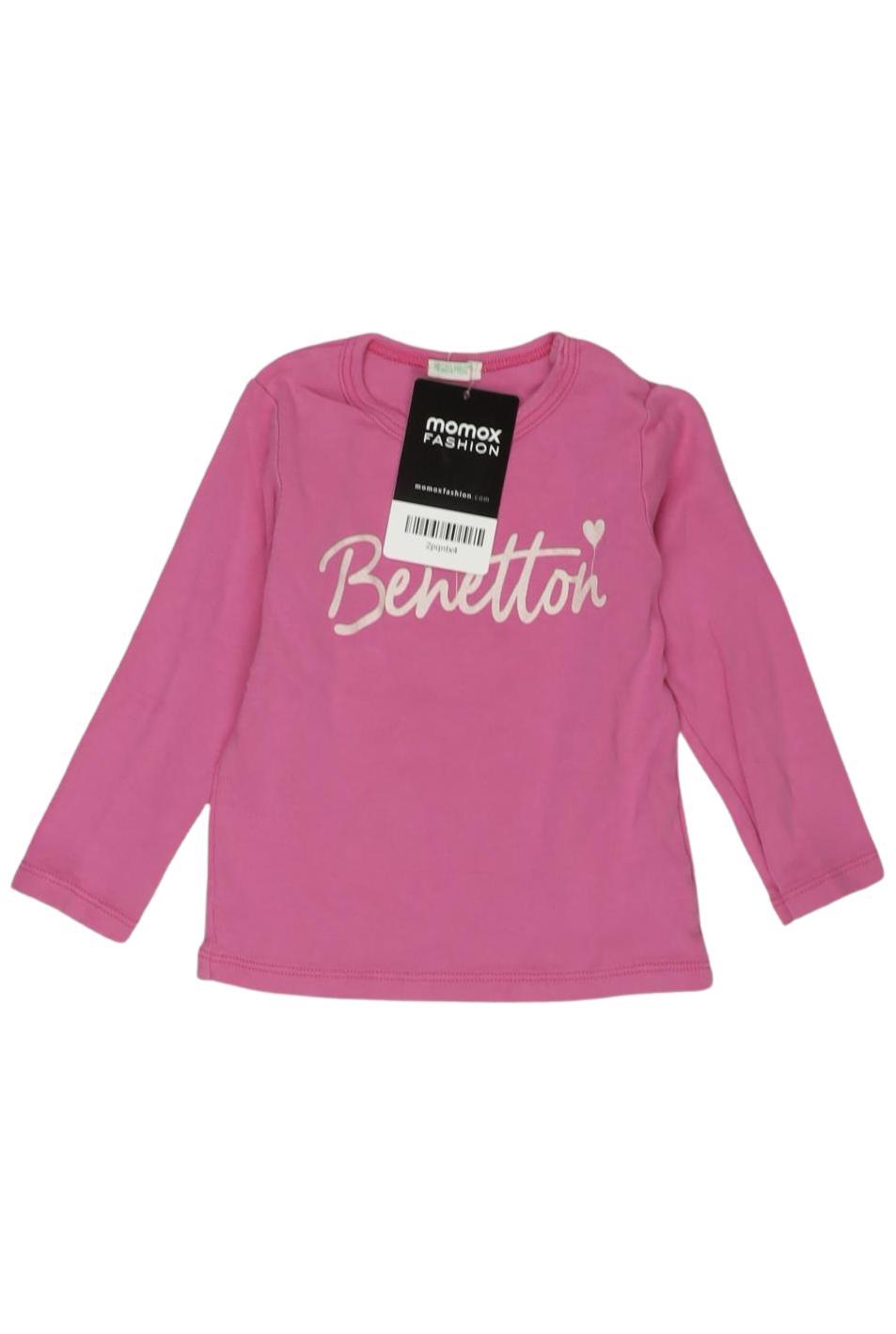 

United Colors OF Benetton Mädchen Langarmshirt, pink, Gr. 80