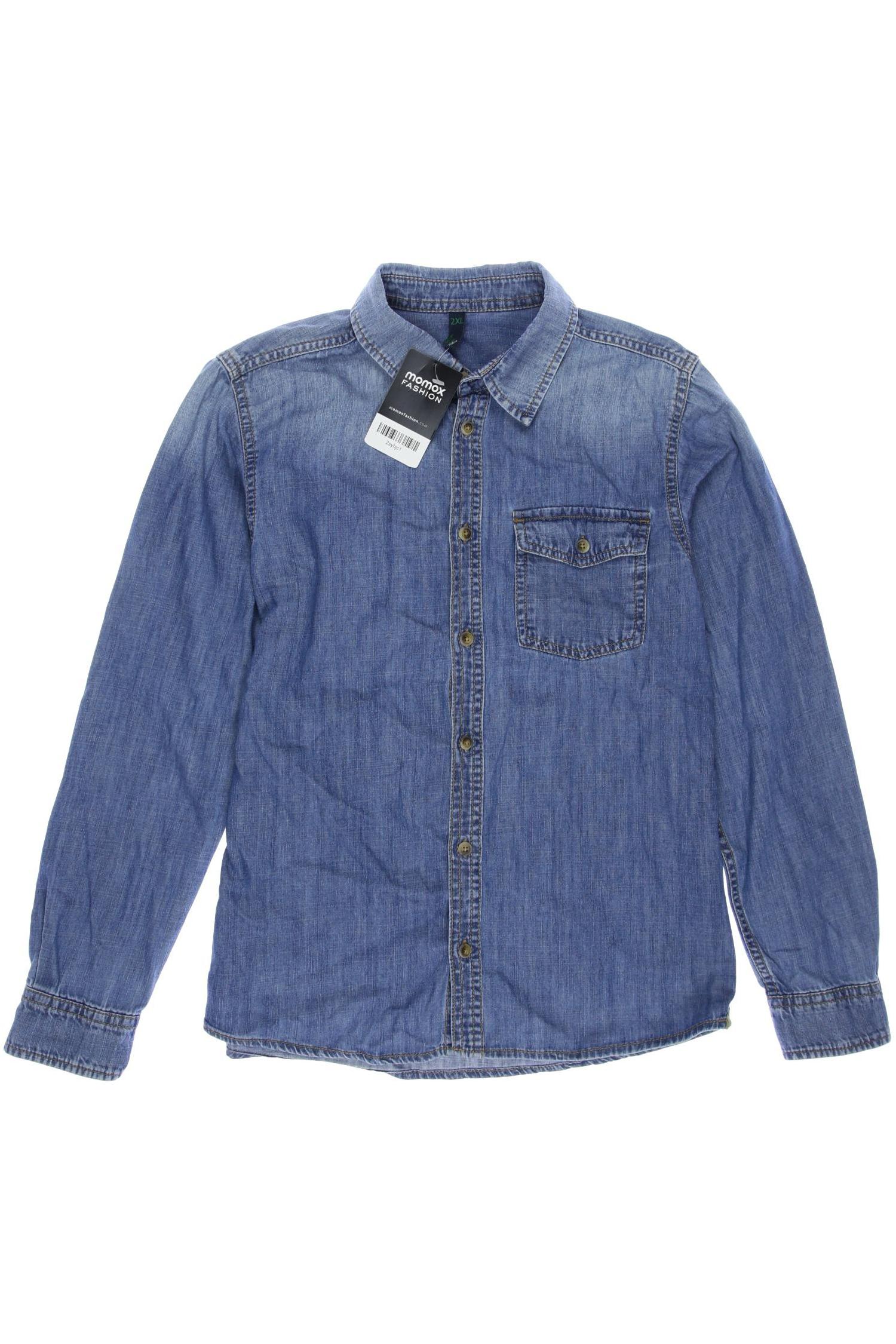 

United Colors OF Benetton Herren Hemd, blau, Gr. 158