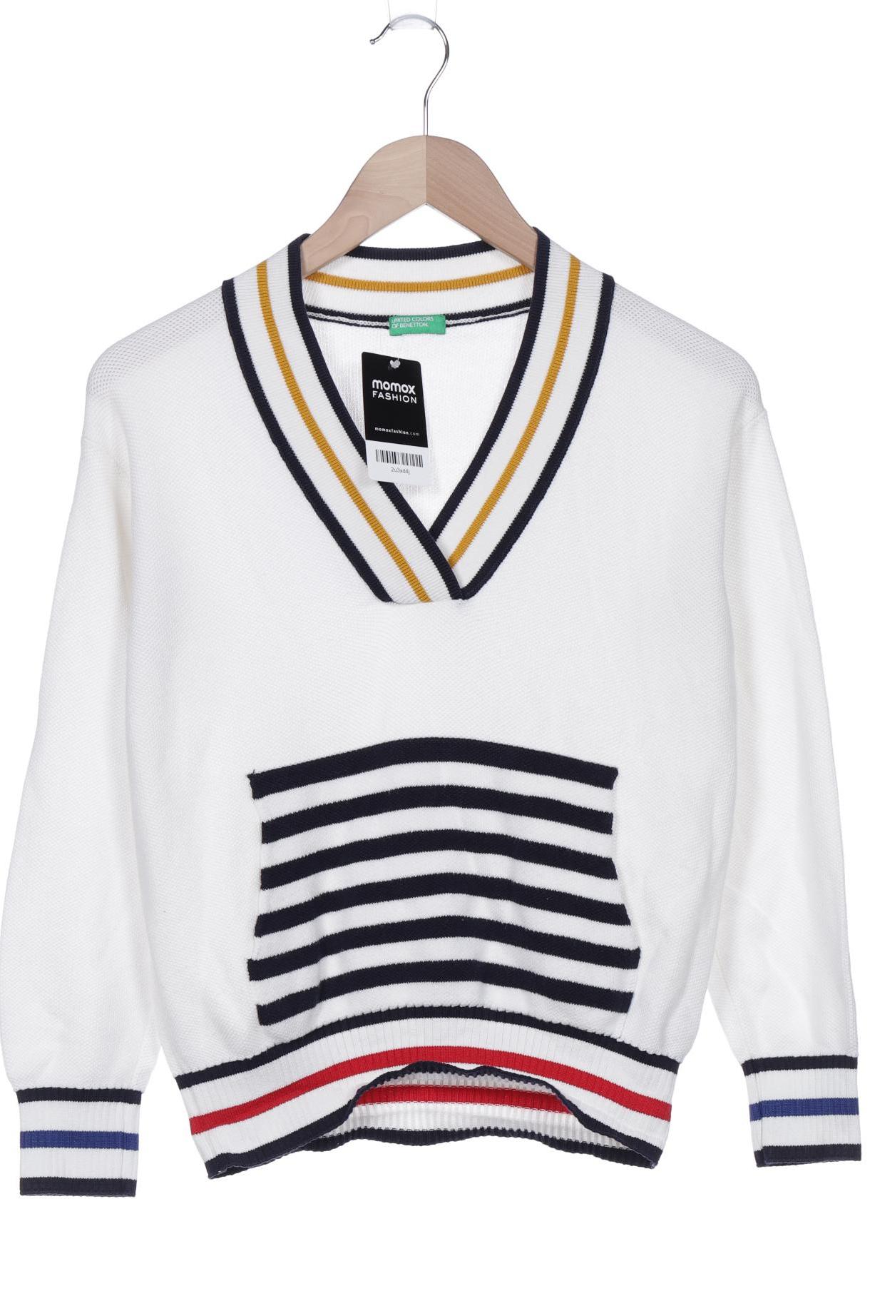 

United Colors OF Benetton Damen Pullover, weiß, Gr. 34