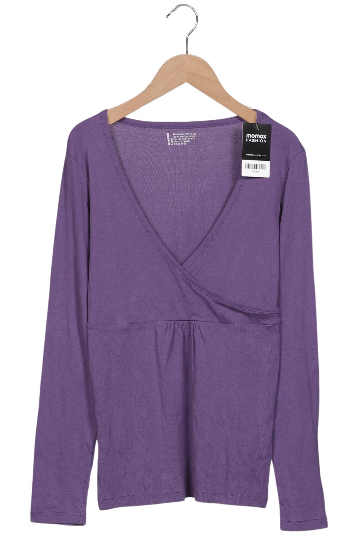 

United Colors OF Benetton Damen Langarmshirt, flieder, Gr. 38