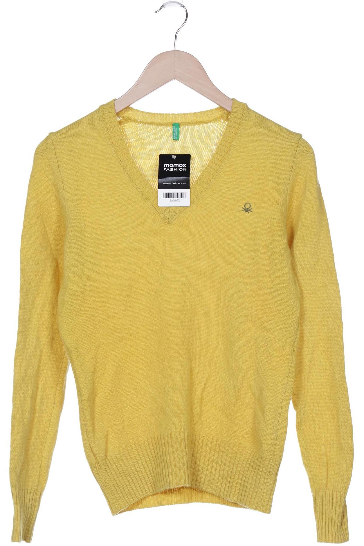 

United Colors OF Benetton Damen Pullover, gelb, Gr. 36