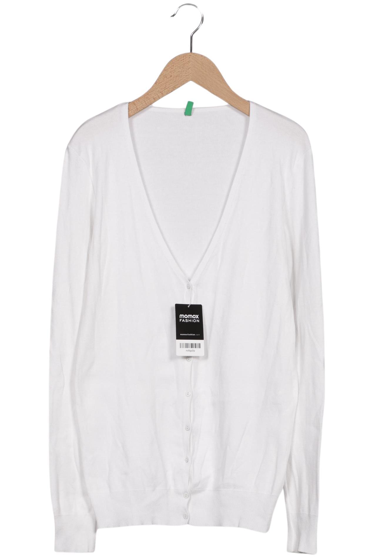 

United Colors OF Benetton Damen Strickjacke, weiß, Gr. 42