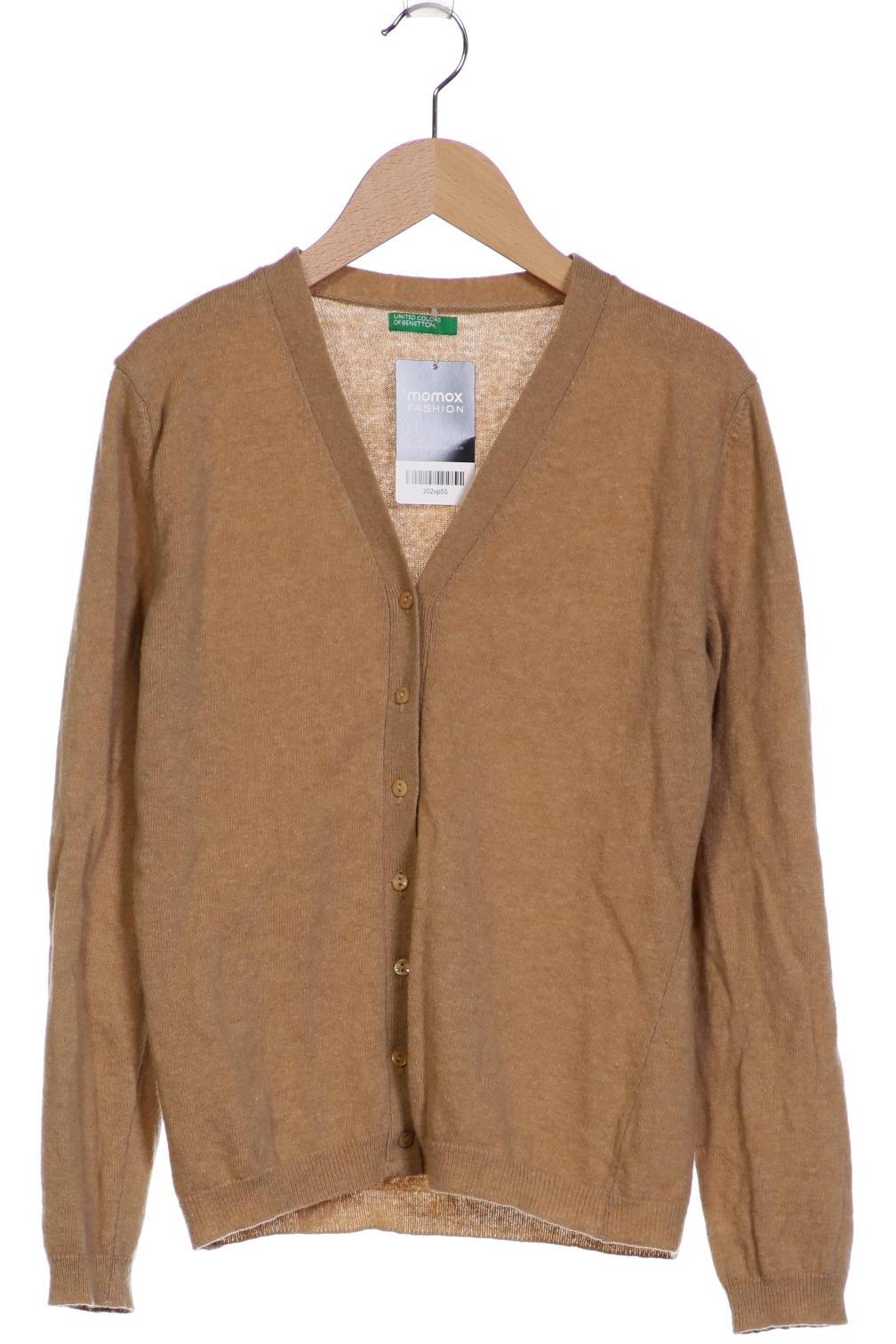 

United Colors OF Benetton Damen Strickjacke, beige, Gr. 38