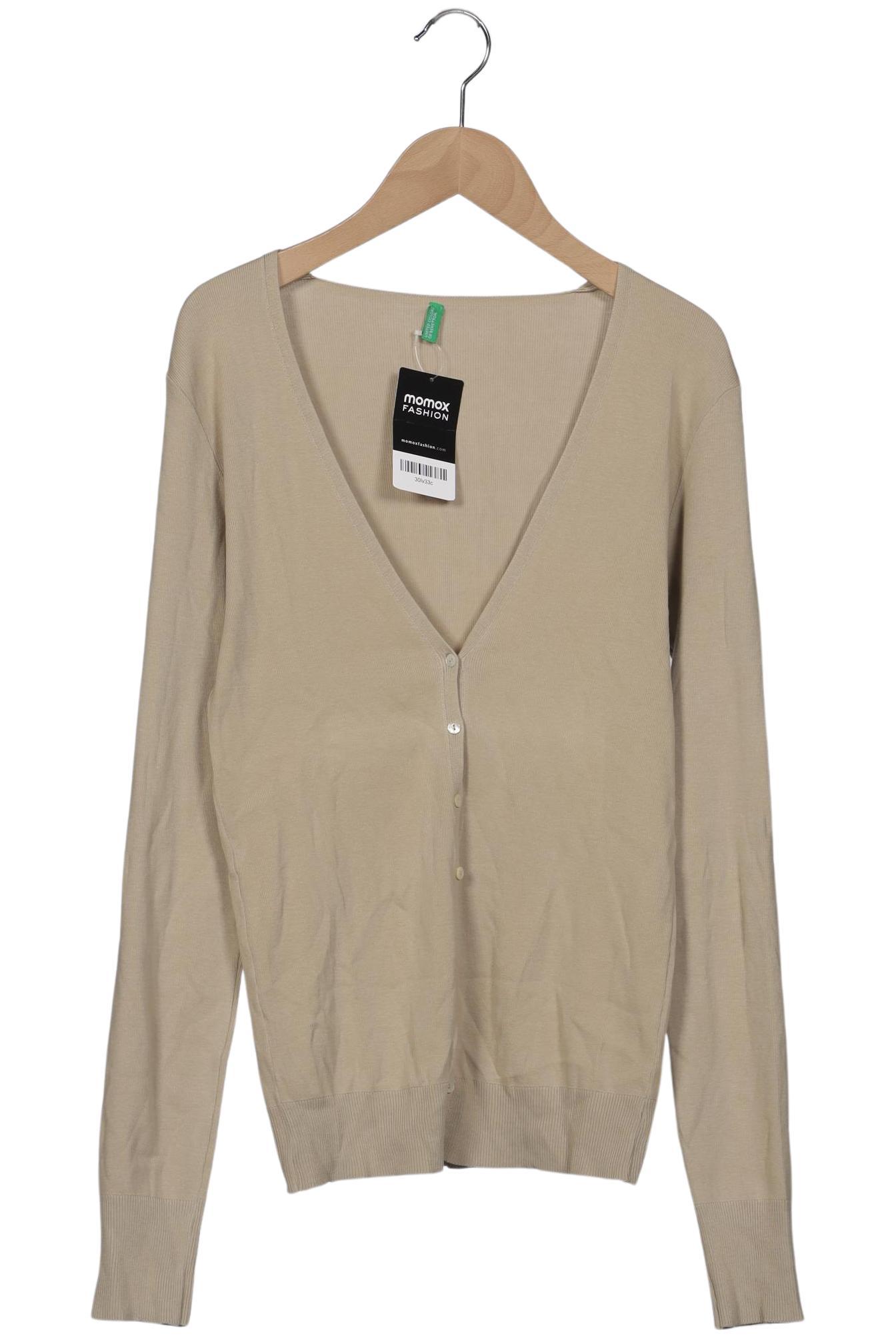 

United Colors OF Benetton Damen Strickjacke, beige, Gr. 38