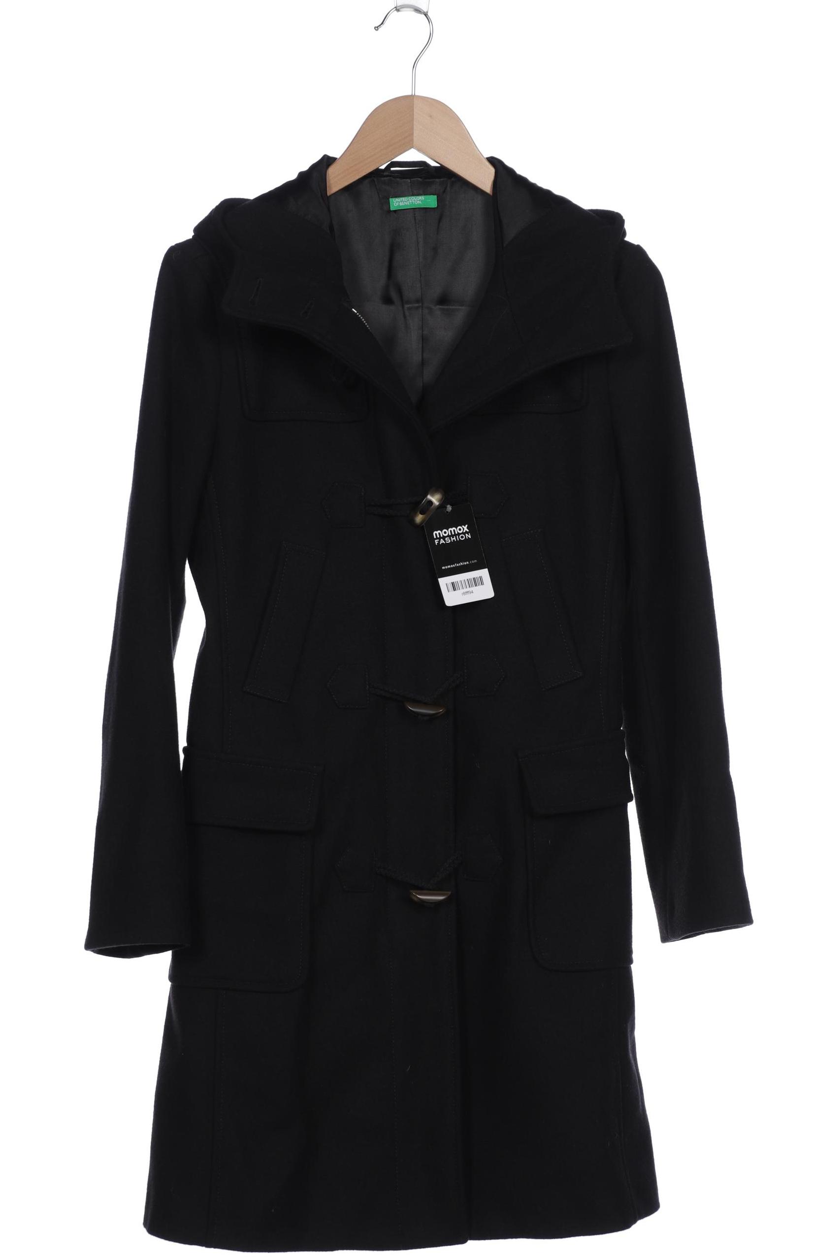 

United Colors OF Benetton Damen Mantel, schwarz, Gr. 40